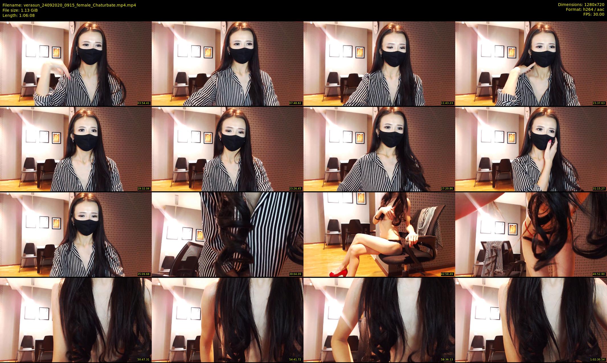 verasun — 67 minute Chaturbate female cam show recording, 720p, Sep 24, 2020