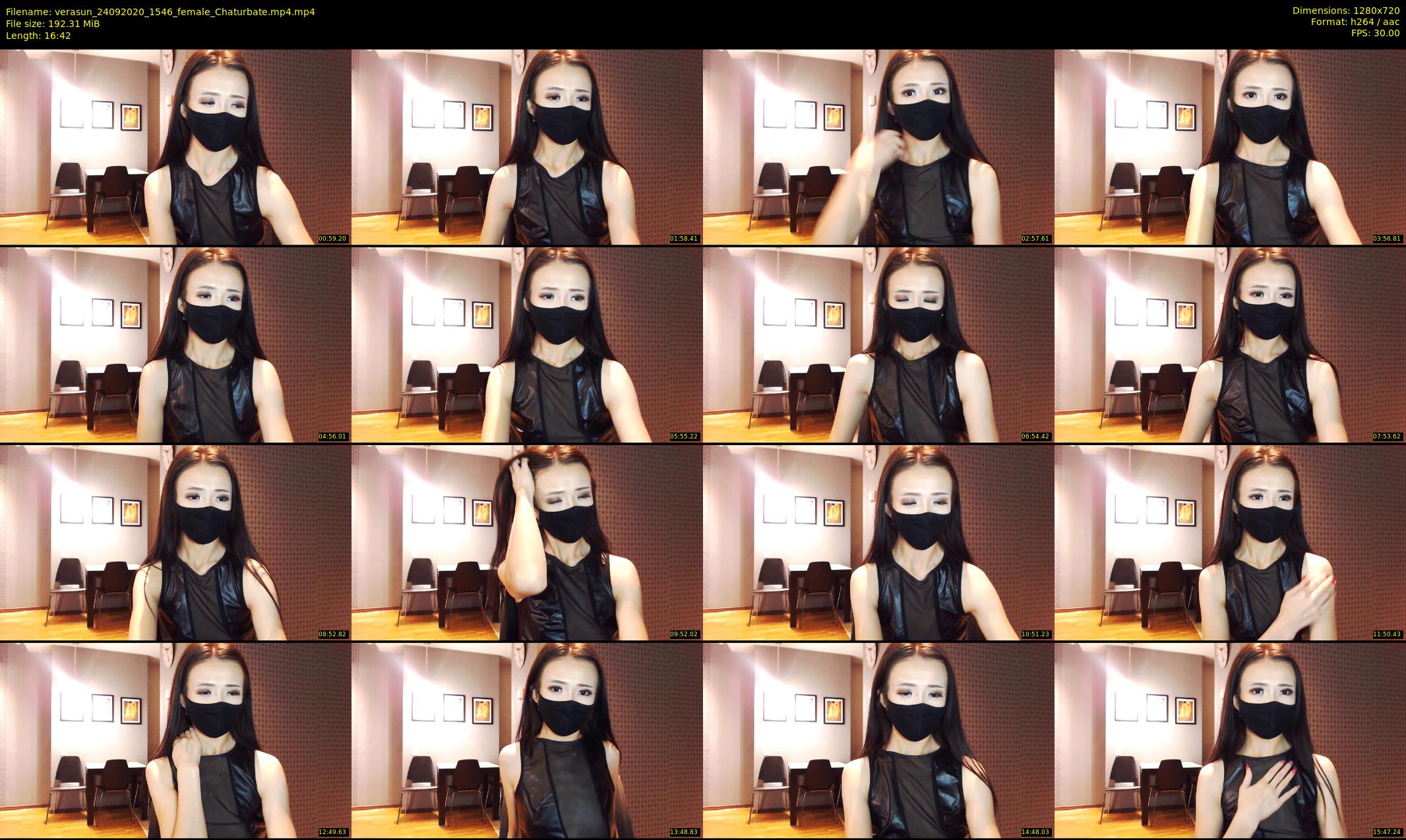 verasun — 17 minute Chaturbate female cam show recording, 720p, Sep 24, 2020