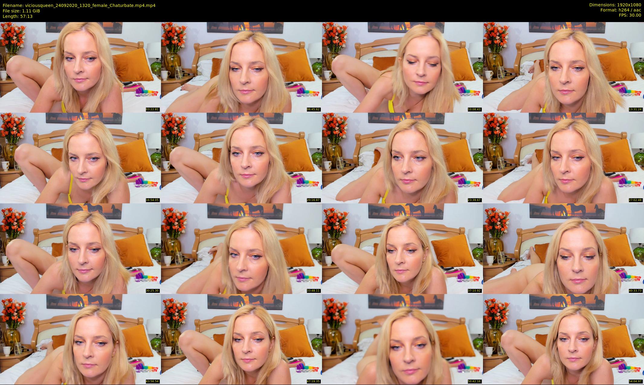 viciousqueen — 58 minute Chaturbate female cam show recording, 1080p, Sep 24, 2020
