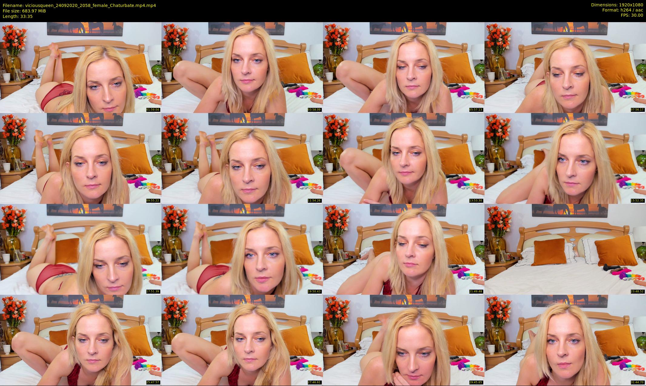 viciousqueen — 34 minute Chaturbate female cam show recording, 1080p, Sep 24, 2020