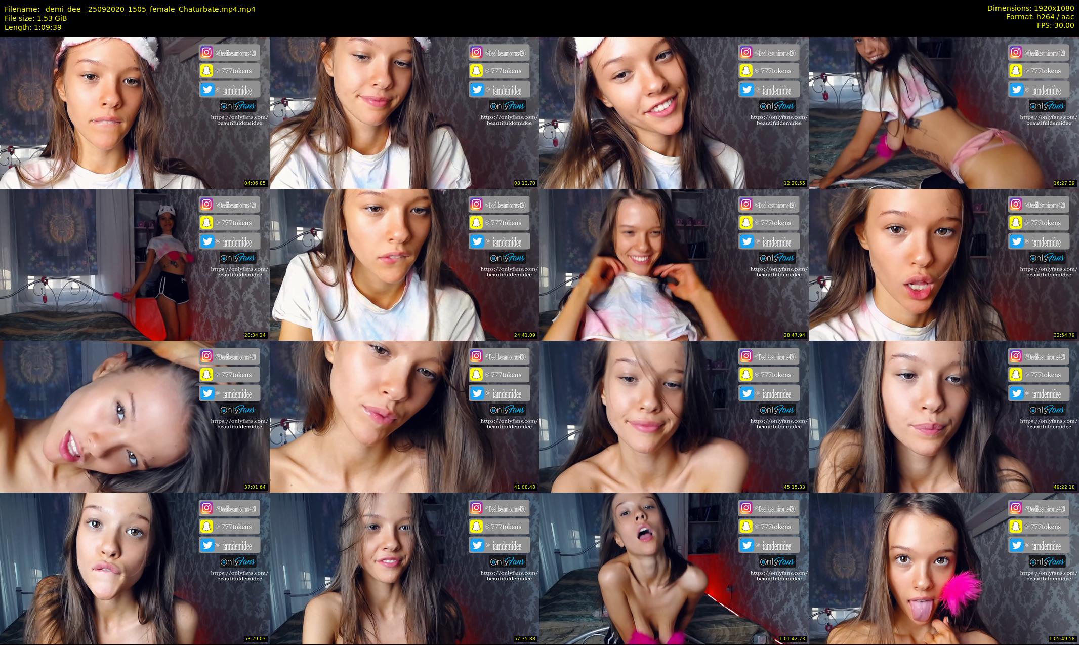 _demi_dee_ — 70 minute Chaturbate female cam show recording, 1080p, Sep 25, 2020