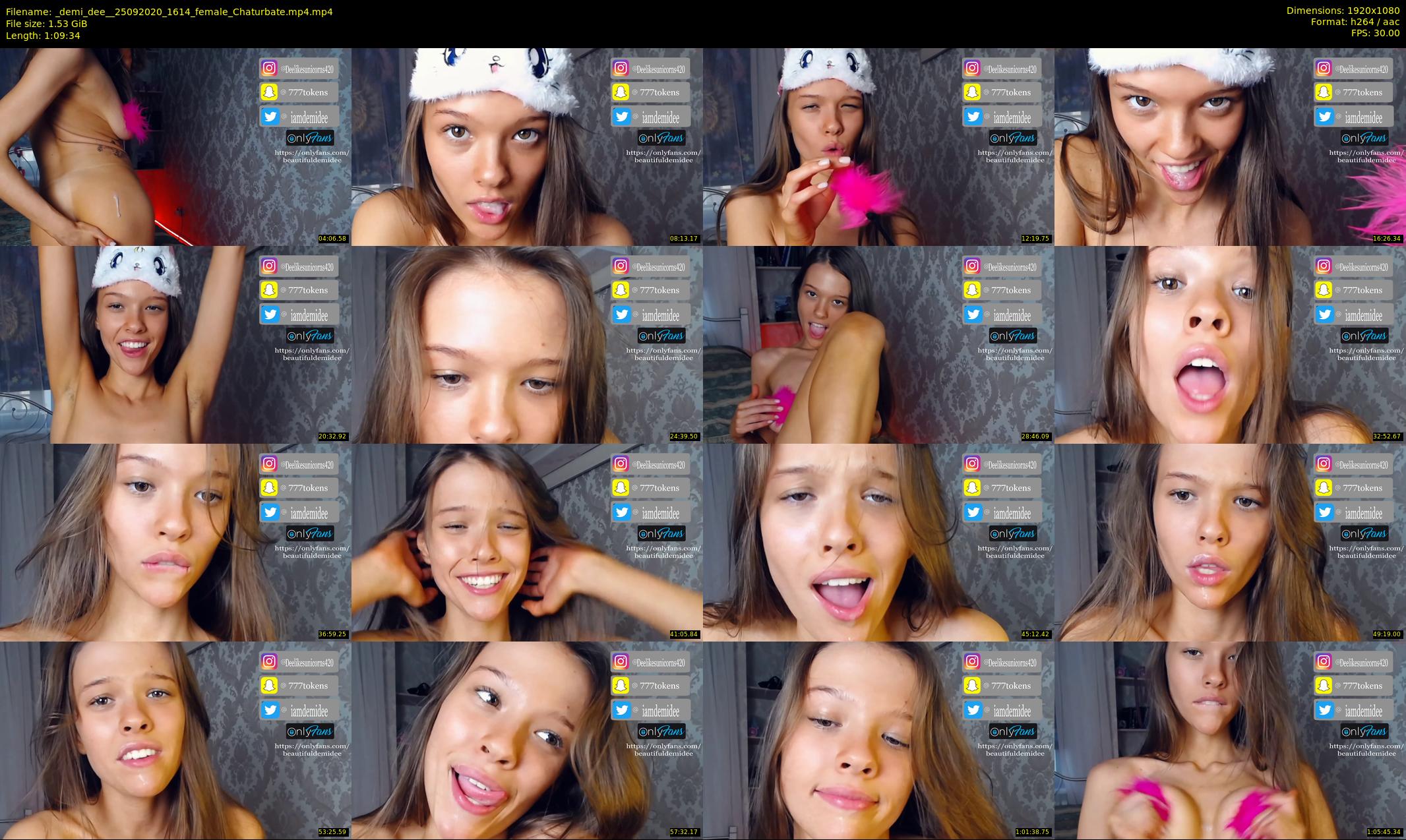 _demi_dee_ — 70 minute Chaturbate female cam show recording, 1080p, Sep 25, 2020
