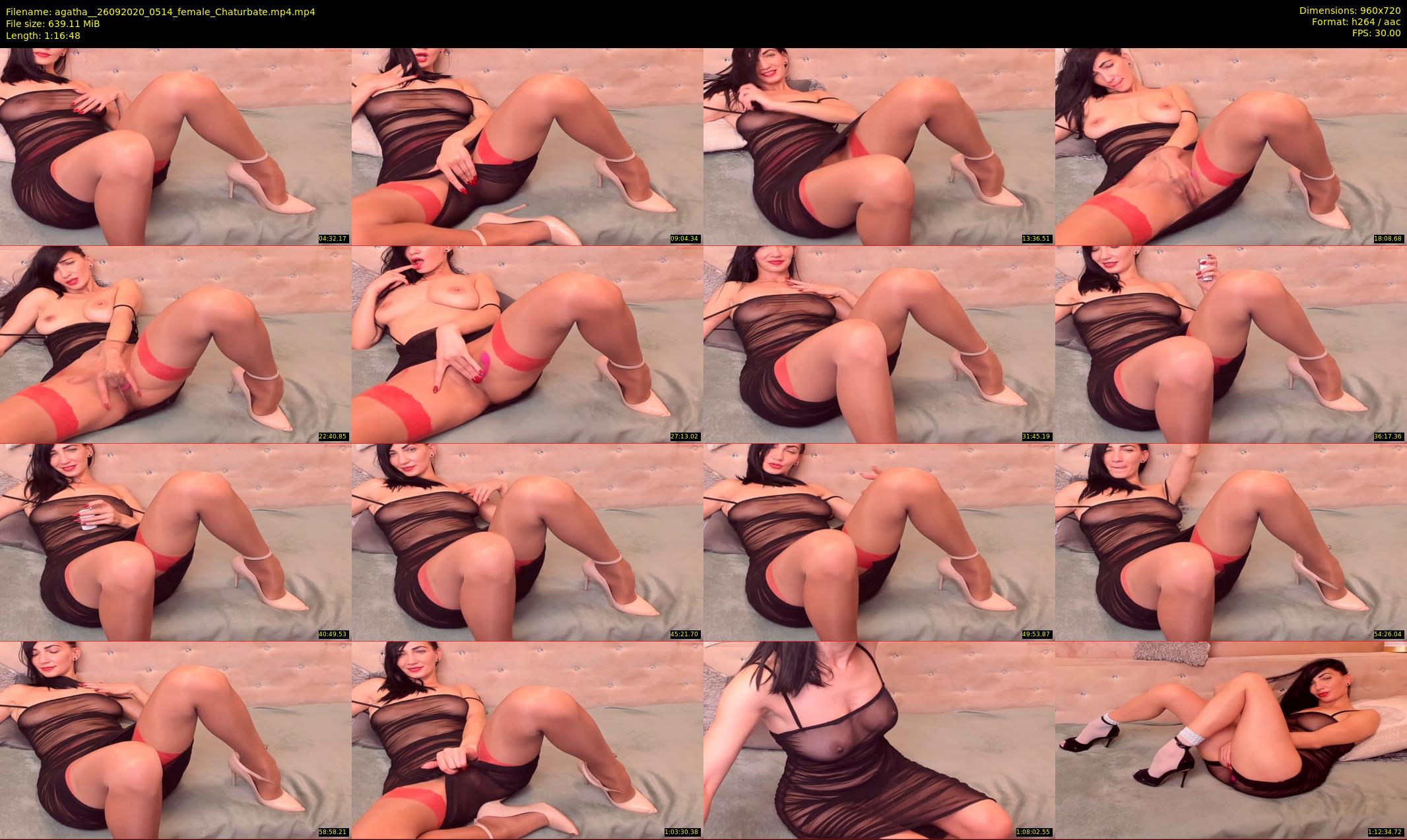 agatha_ — 77 minute Chaturbate female cam show recording, 720p, Sep 26, 2020