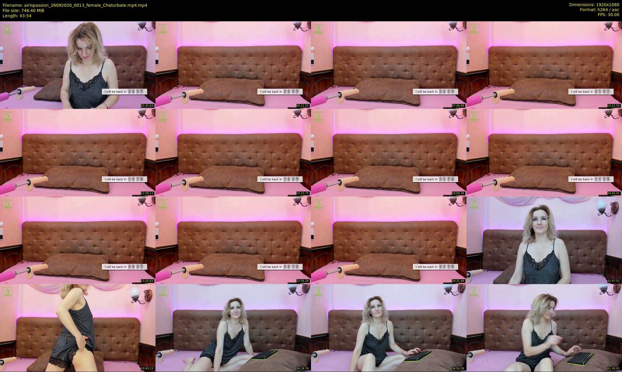 airispassion — 44 minute Chaturbate female cam show recording, 1080p, Sep 26, 2020