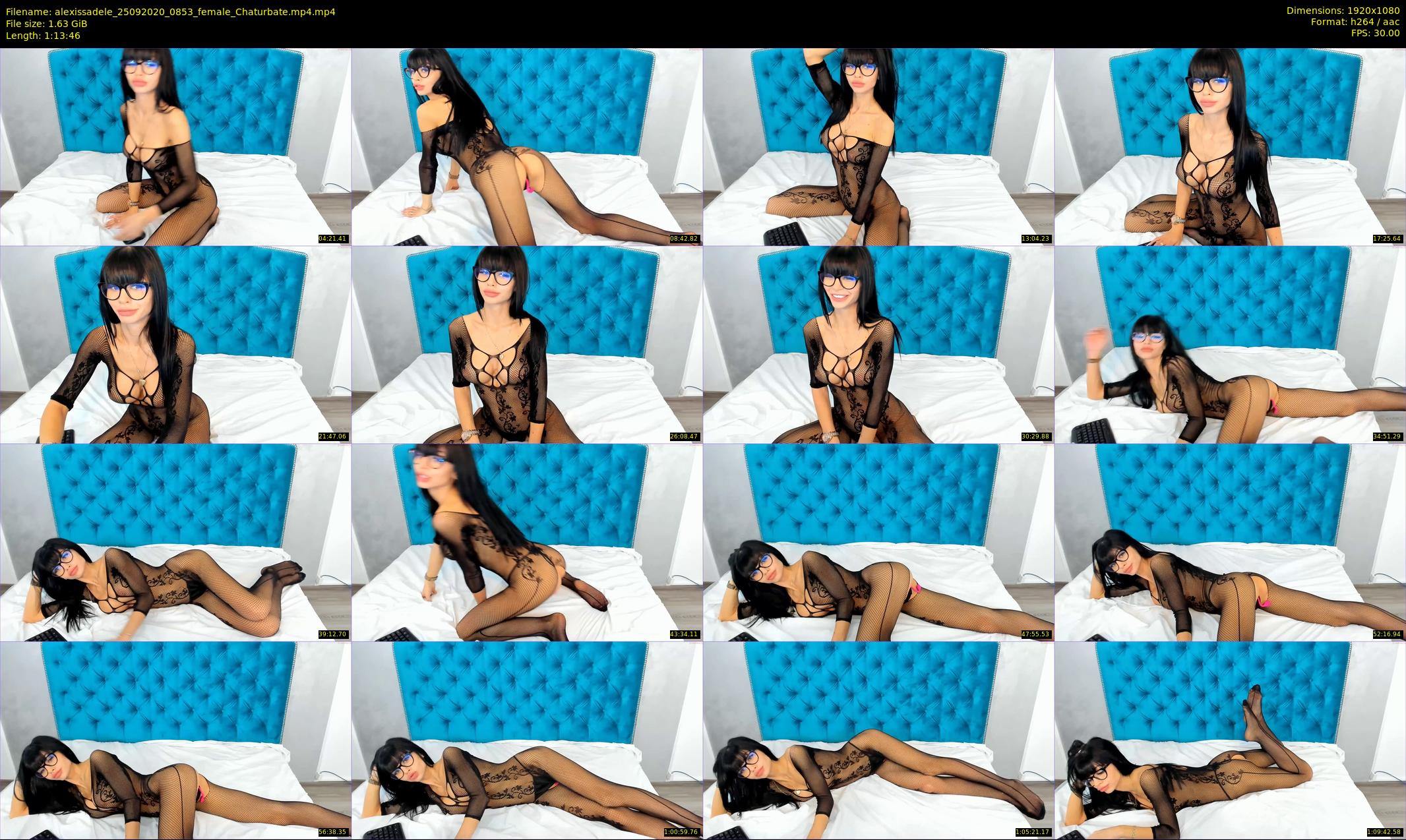 alexissadele — 74 minute Chaturbate female cam show recording, 1080p, Sep 25, 2020