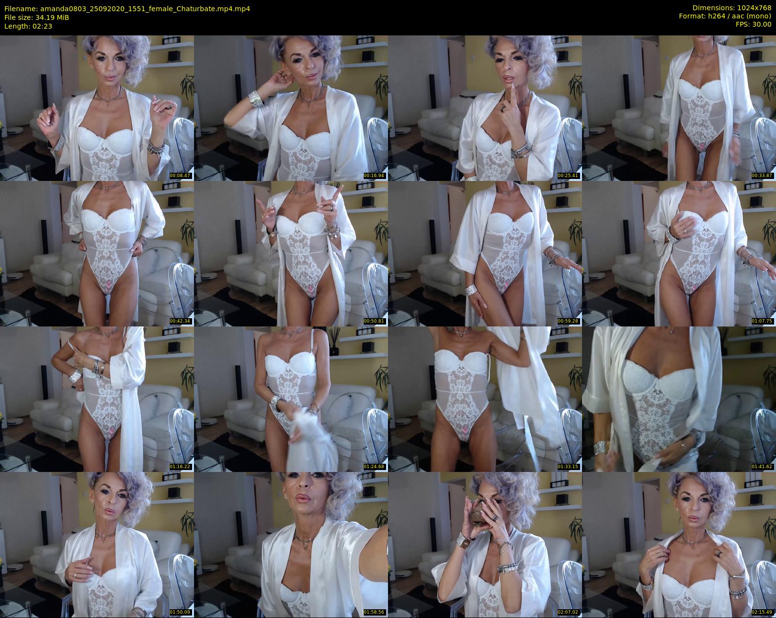 amanda0803 — 3 minute Chaturbate female cam show recording, 720p, Sep 25, 2020