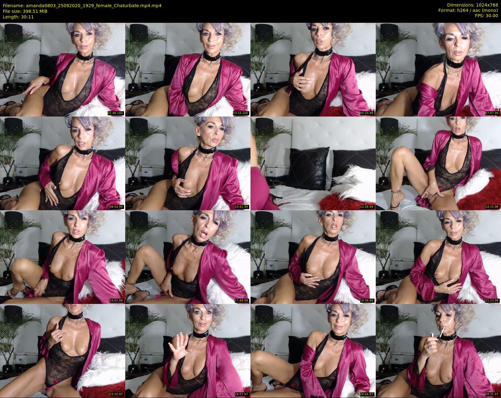 amanda0803 — 31 minute Chaturbate female cam show recording, 720p, Sep 25, 2020