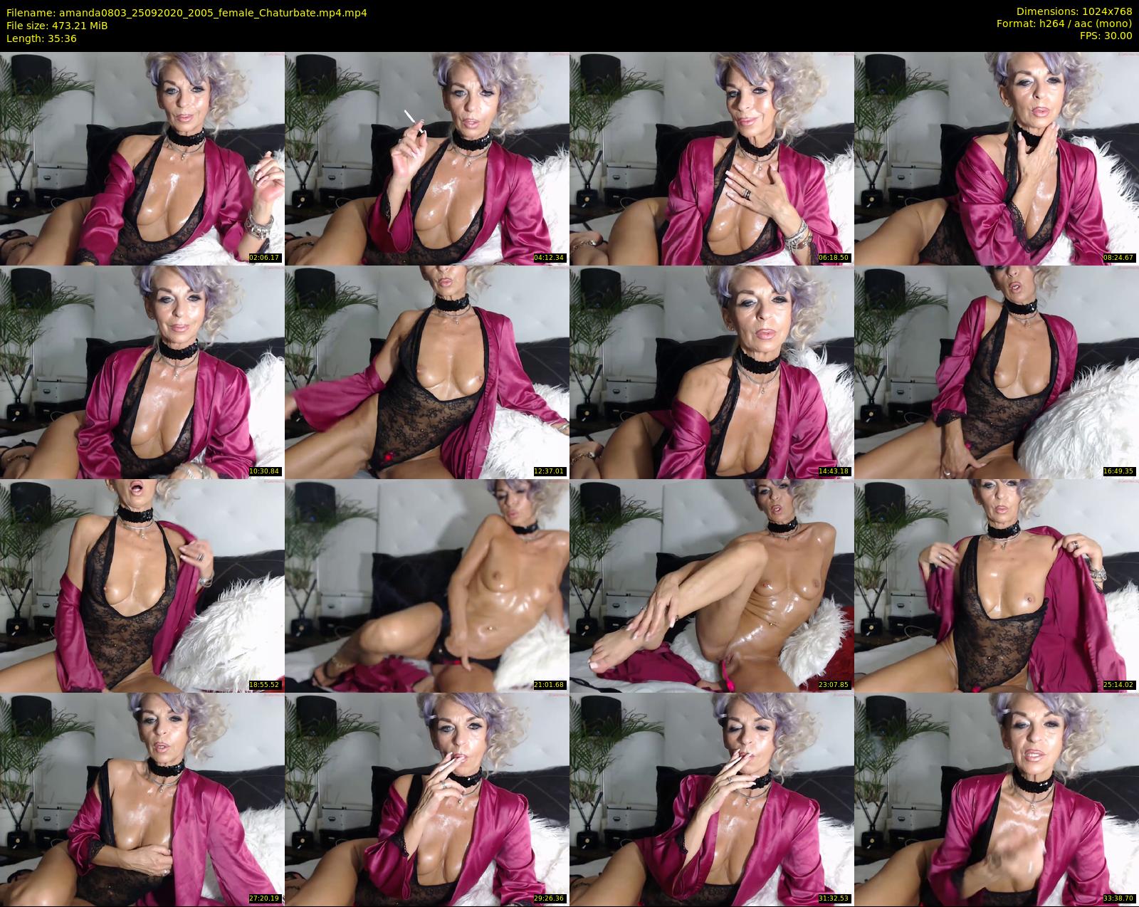 amanda0803 — 36 minute Chaturbate female cam show recording, 720p, Sep 25, 2020