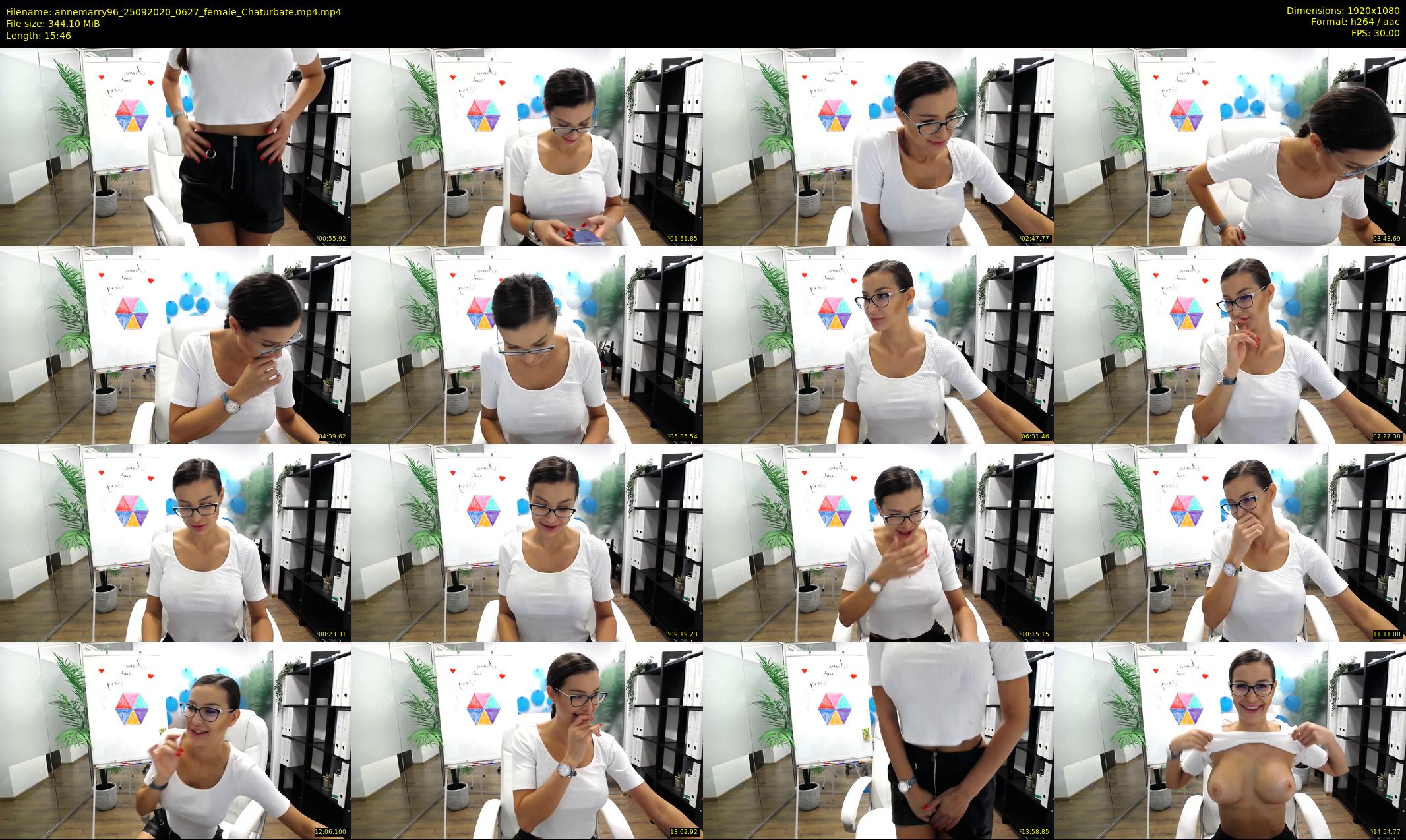 annemarry96 — 16 minute Chaturbate female cam show recording, 1080p, Sep 25, 2020