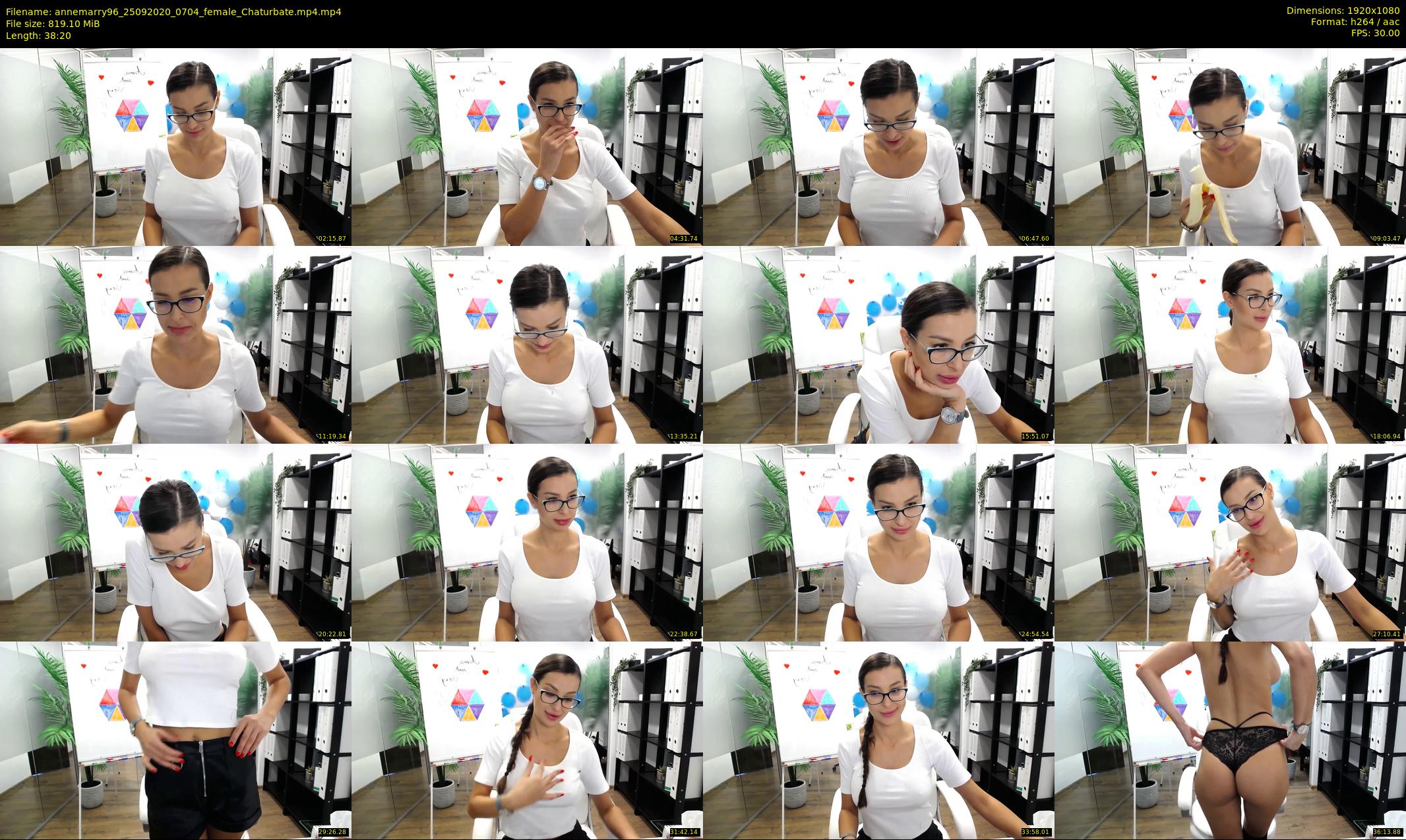 annemarry96 — 39 minute Chaturbate female cam show recording, 1080p, Sep 25, 2020