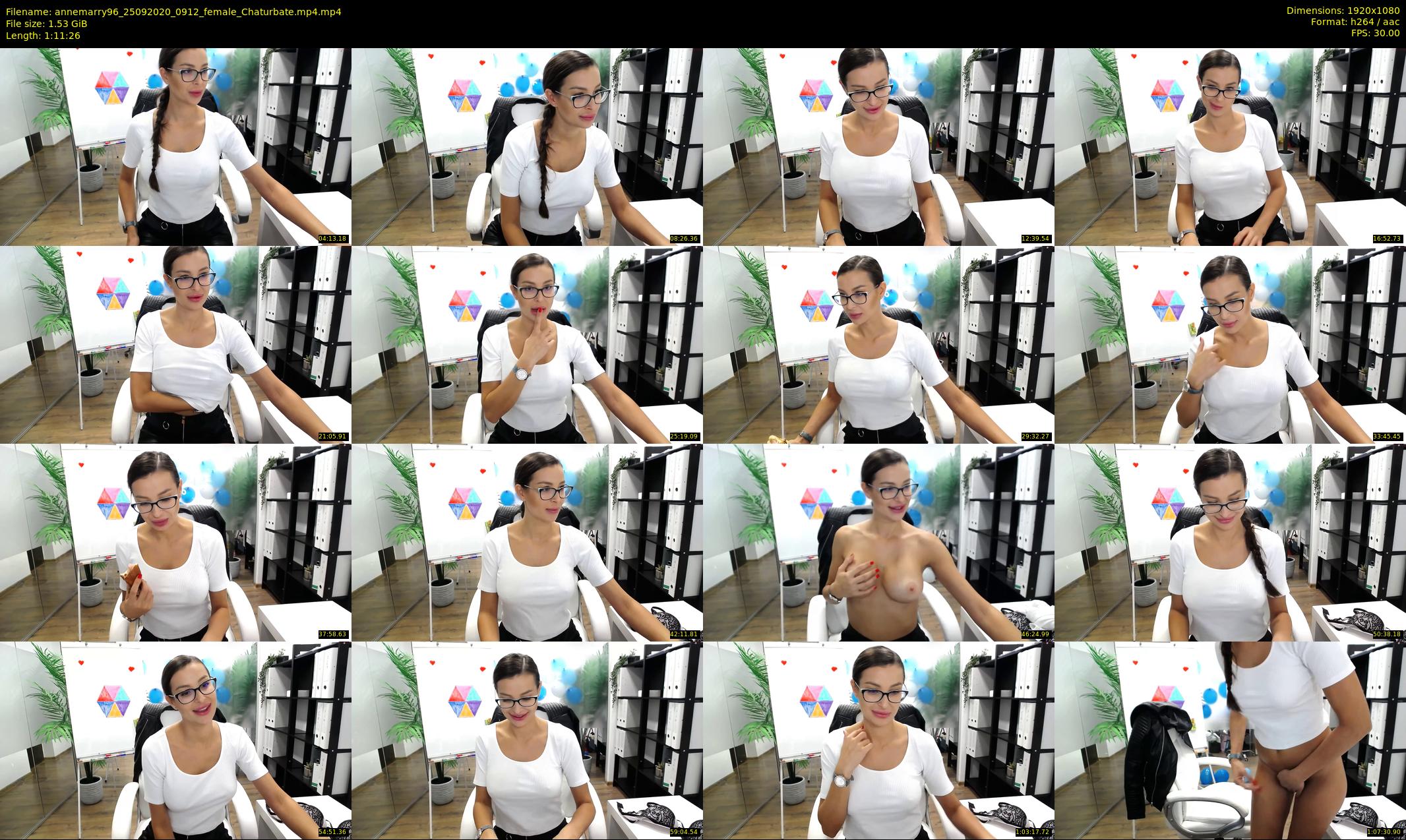 annemarry96 — 72 minute Chaturbate female cam show recording, 1080p, Sep 25, 2020