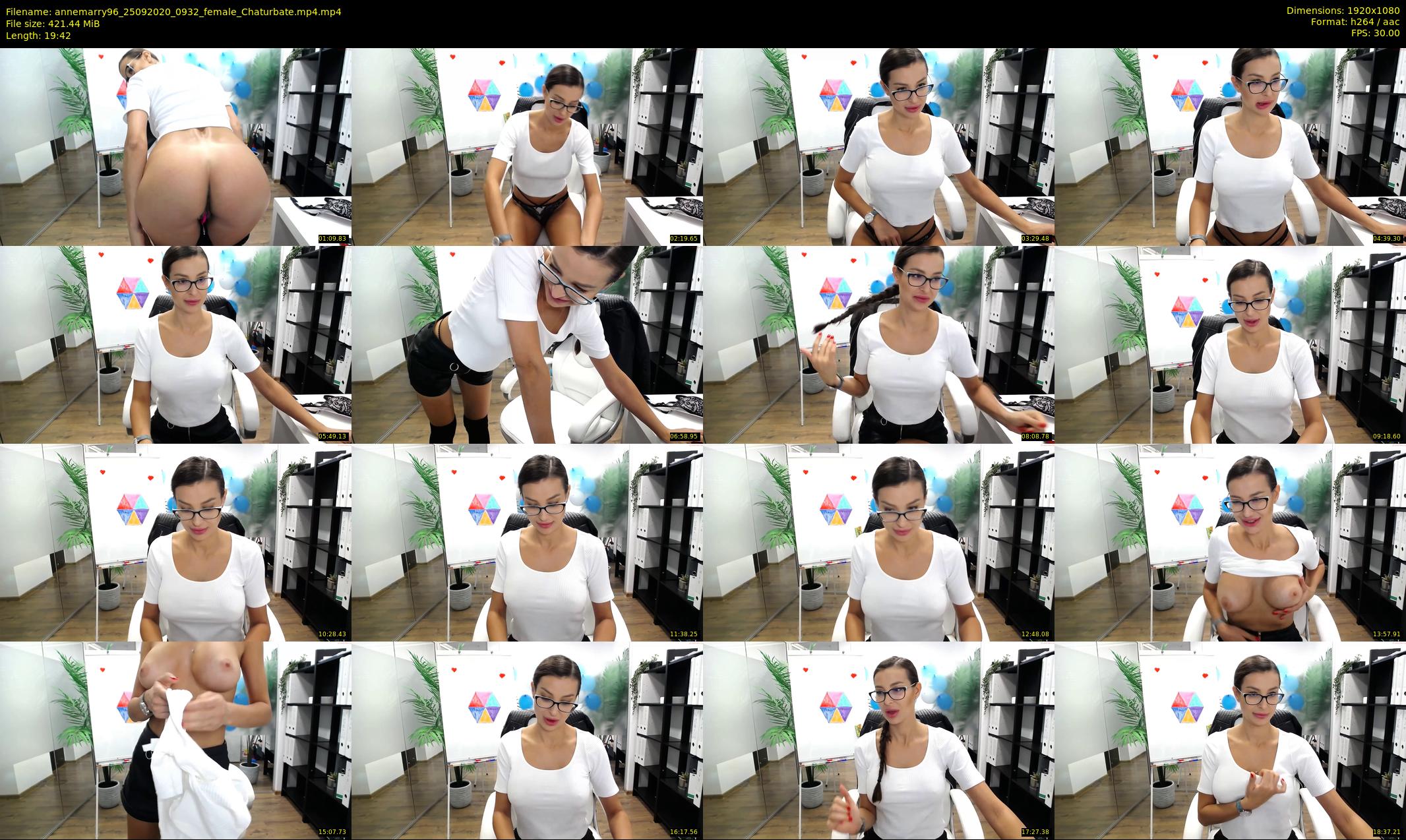 annemarry96 — 20 minute Chaturbate female cam show recording, 1080p, Sep 25, 2020