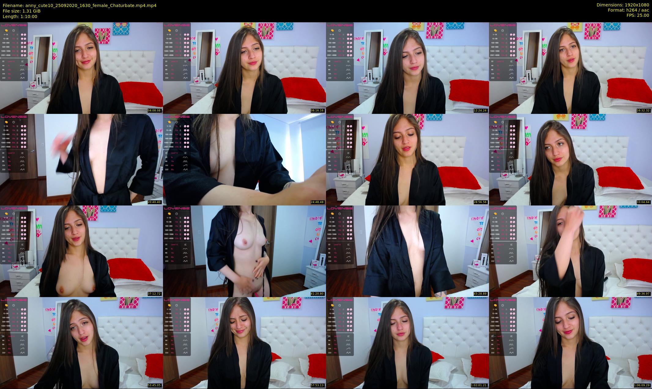 anny_cute10 — 70 minute Chaturbate female cam show recording, 1080p, Sep 25, 2020