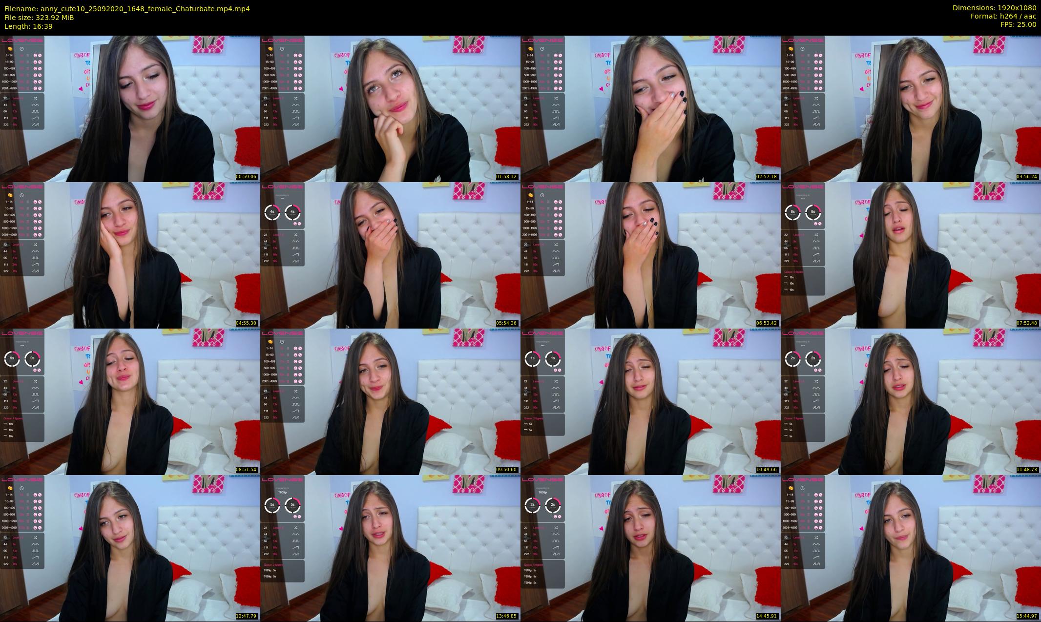 anny_cute10 — 17 minute Chaturbate female cam show recording, 1080p, Sep 25, 2020