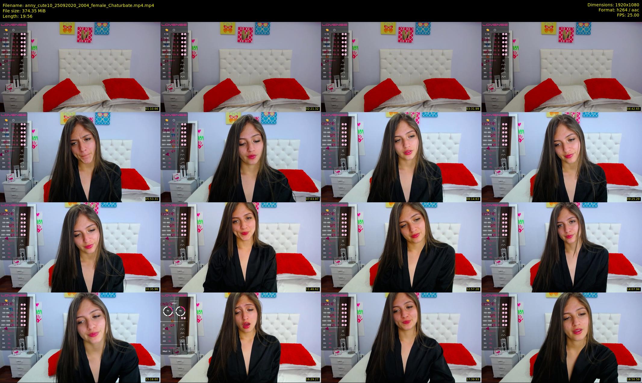 anny_cute10 — 20 minute Chaturbate female cam show recording, 1080p, Sep 25, 2020
