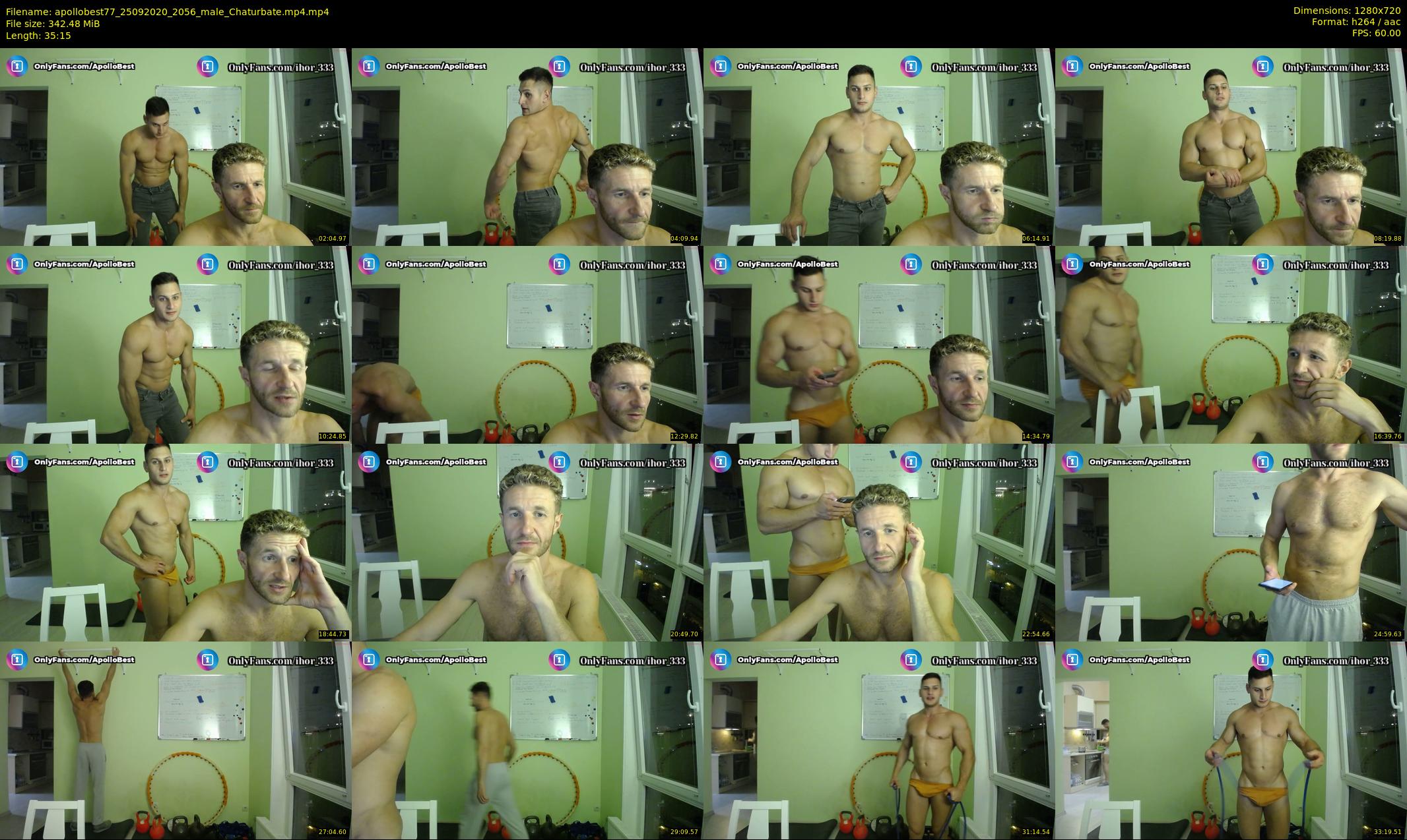 apollobest77 — 36 minute Chaturbate male cam show recording, 720p, Sep 25, 2020