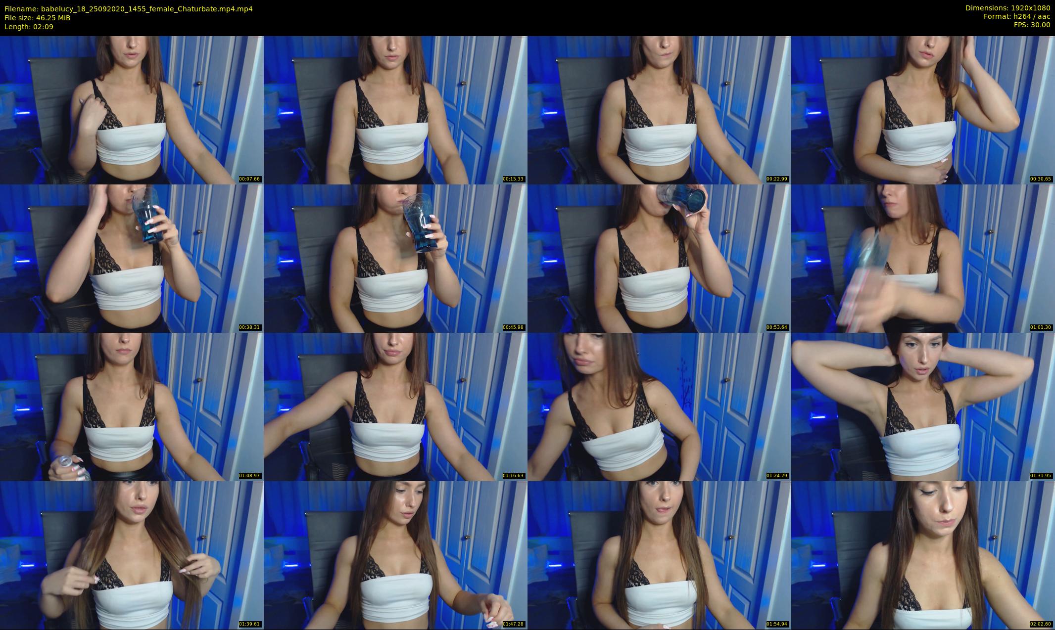 babelucy_18 — 3 minute Chaturbate female cam show recording, 1080p, Sep 25, 2020
