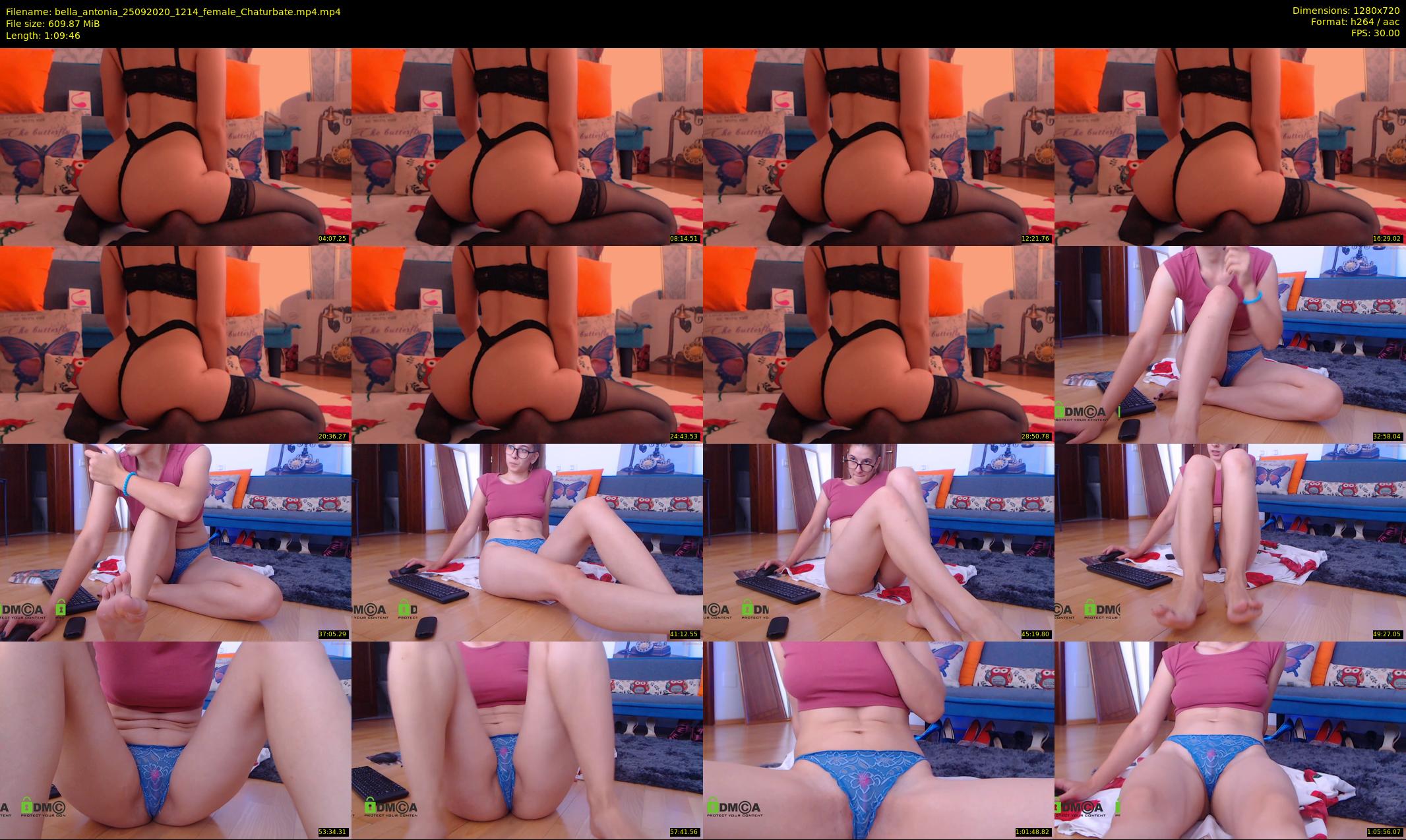 bella_antonia — 70 minute Chaturbate female cam show recording, 720p, Sep 25, 2020