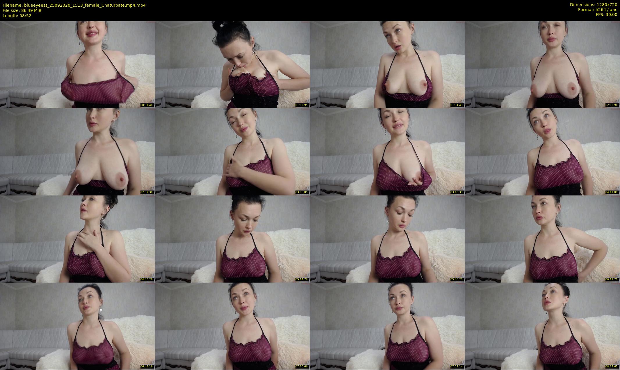 blueeyeess — 9 minute Chaturbate female cam show recording, 720p, Sep 25, 2020