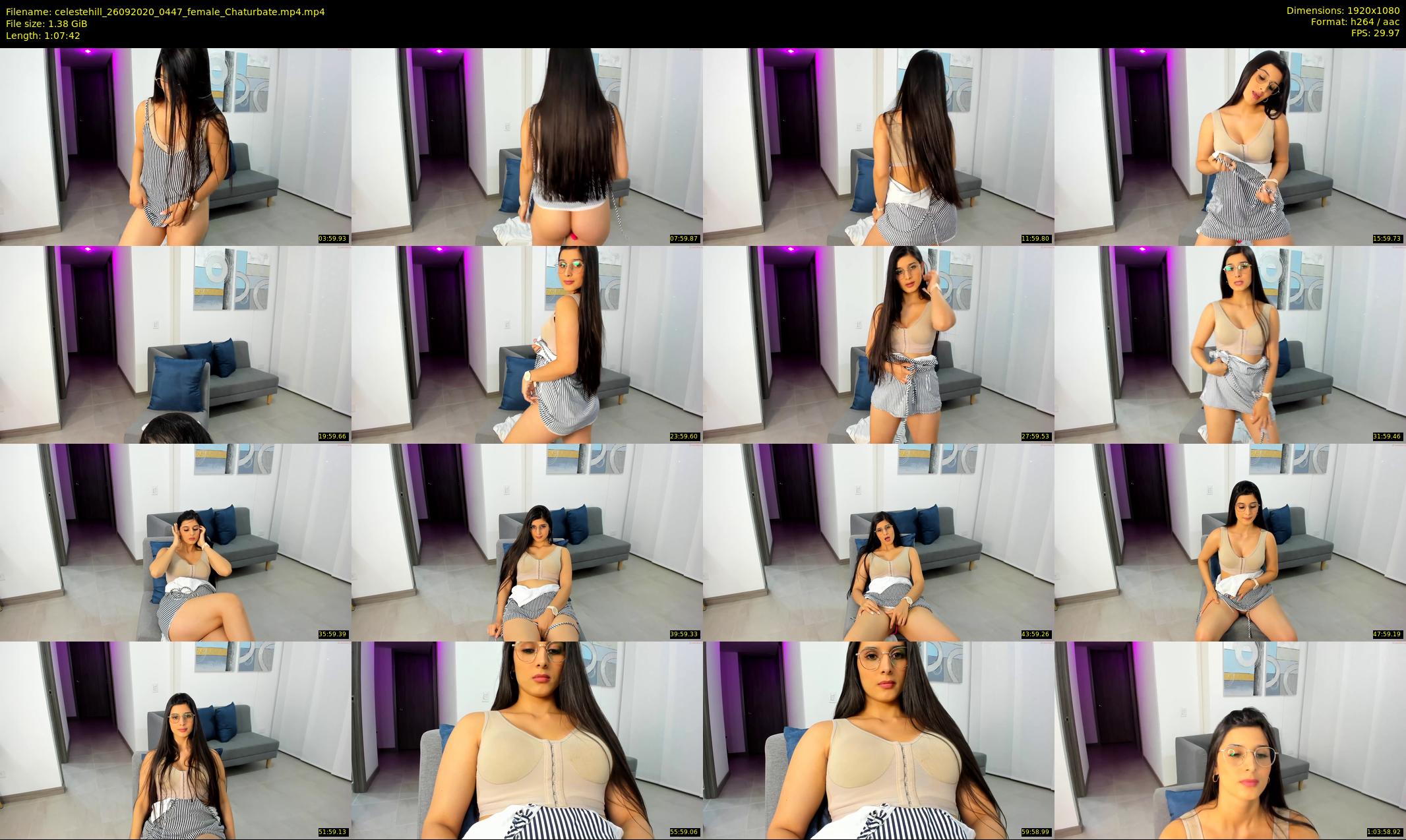 celestehill — 68 minute Chaturbate female cam show recording, 1080p, Sep 26, 2020