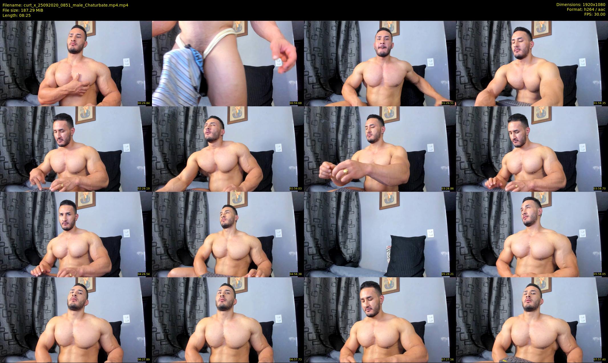 curt_x — 9 minute Chaturbate male cam show recording, 1080p, Sep 25, 2020
