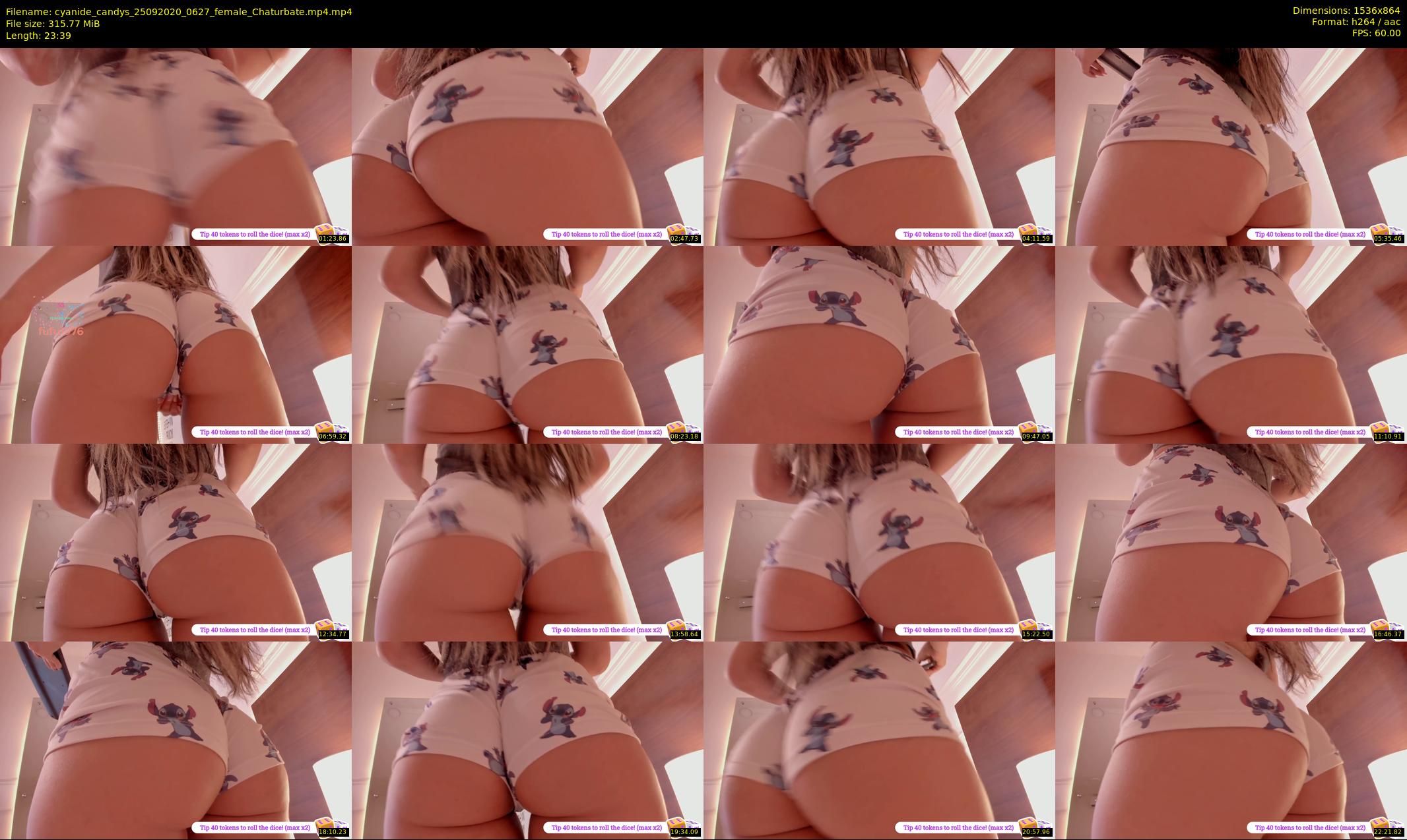 cyanide_candys — 24 minute Chaturbate female cam show recording, 720p, Sep 25, 2020