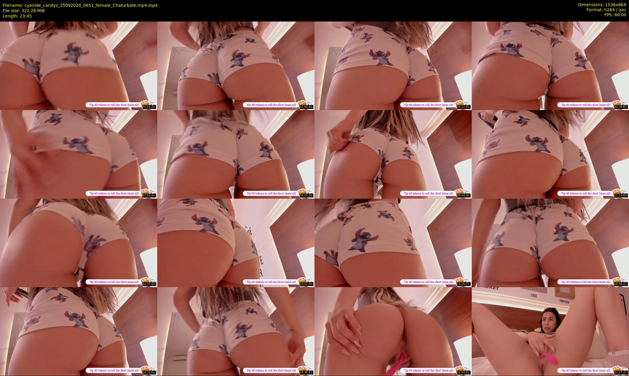 cyanide_candys — 24 minute Chaturbate female cam show recording, 720p, Sep 25, 2020