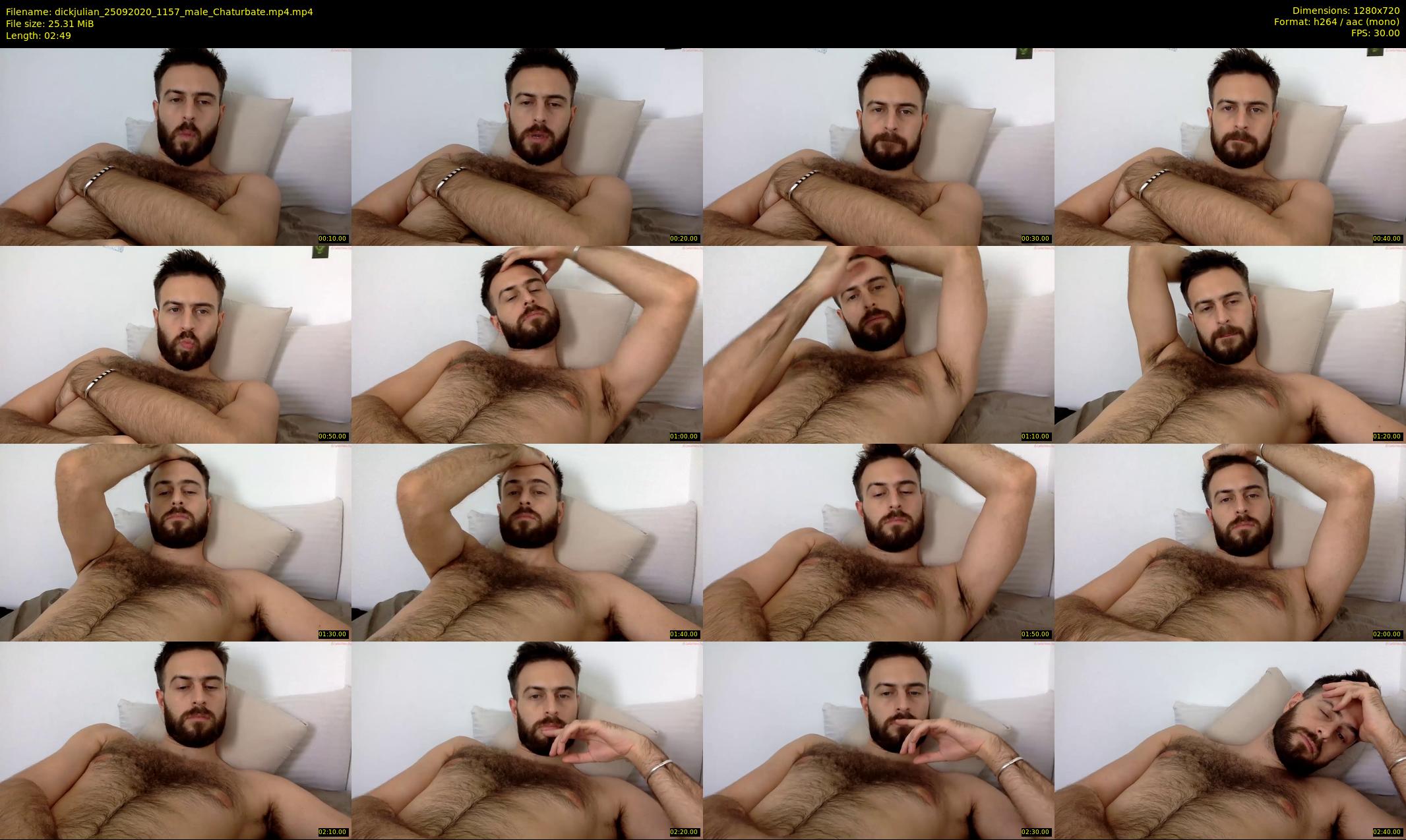 dickjulian — 3 minute Chaturbate male cam show recording, 720p, Sep 25, 2020