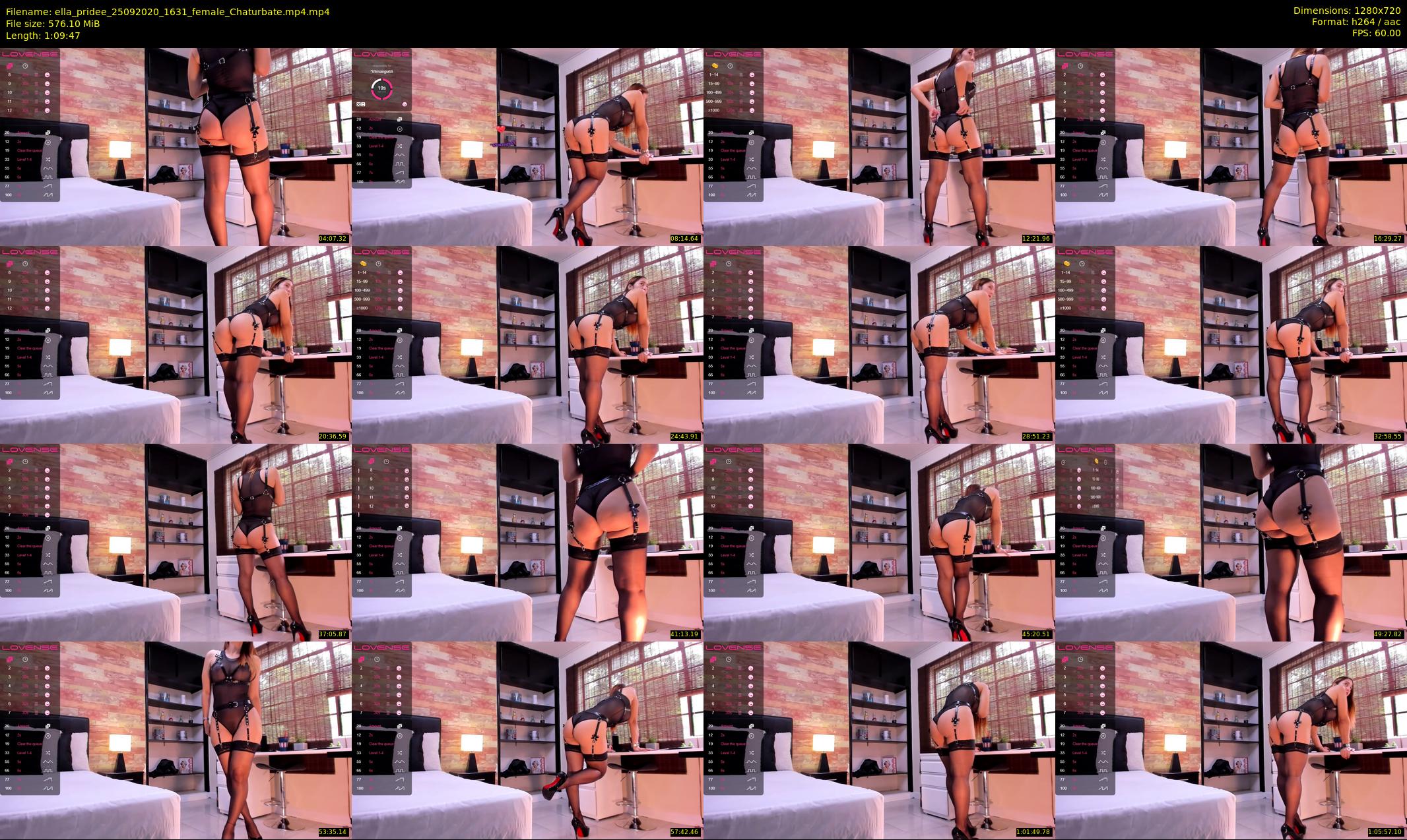 ella_pridee — 70 minute Chaturbate female cam show recording, 720p, Sep 25, 2020