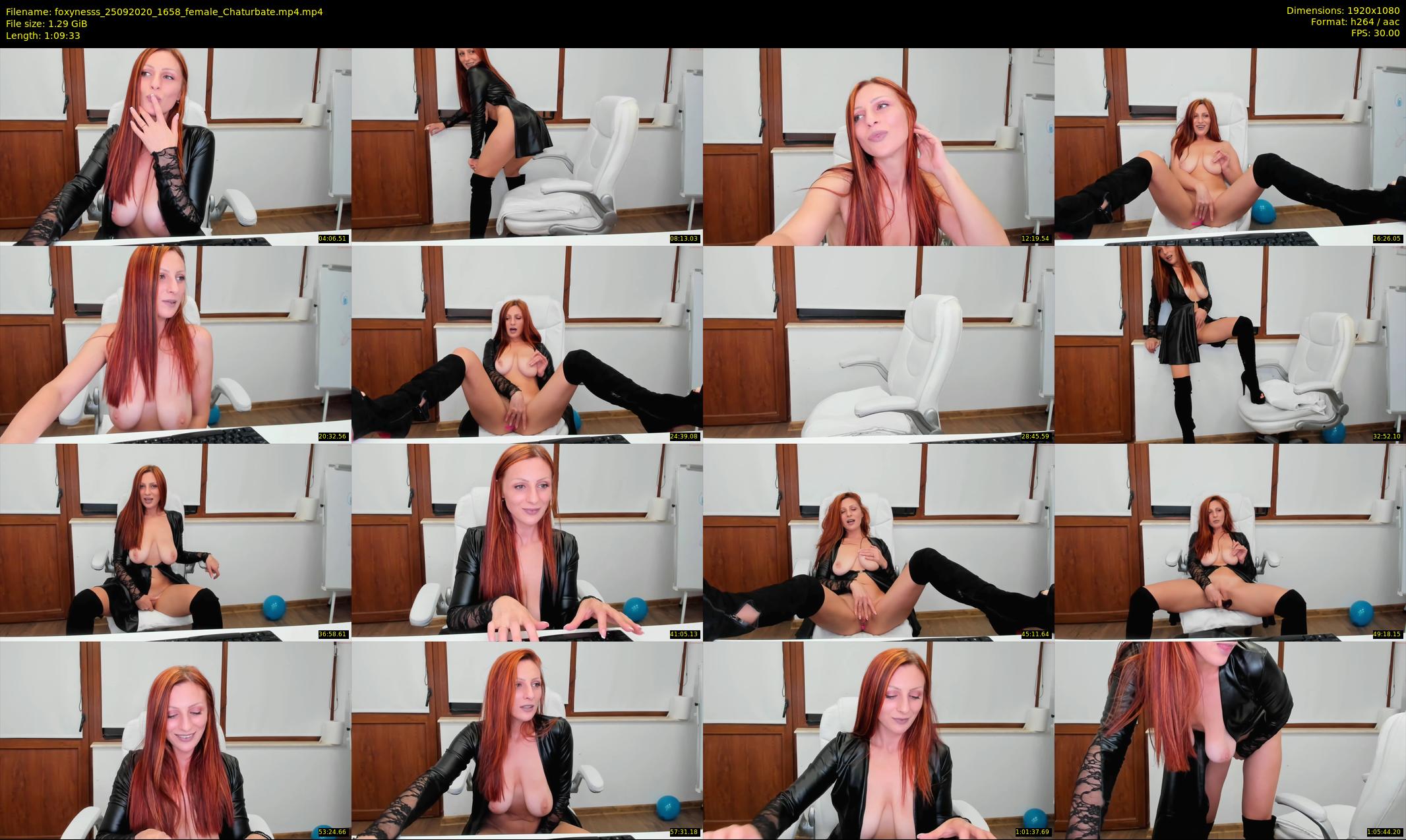 foxynesss — 70 minute Chaturbate female cam show recording, 1080p, Sep 25, 2020