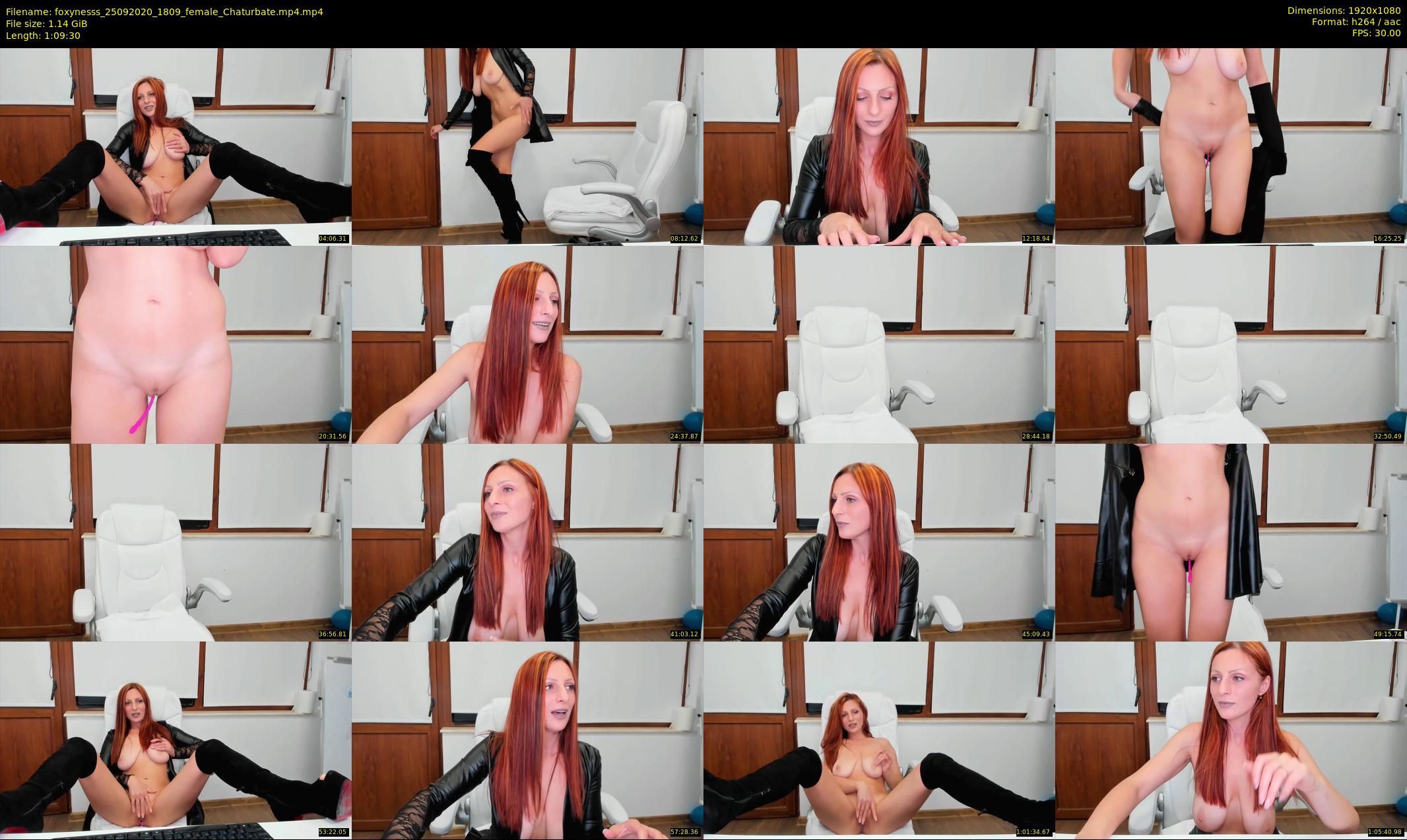 foxynesss — 70 minute Chaturbate female cam show recording, 1080p, Sep 25, 2020