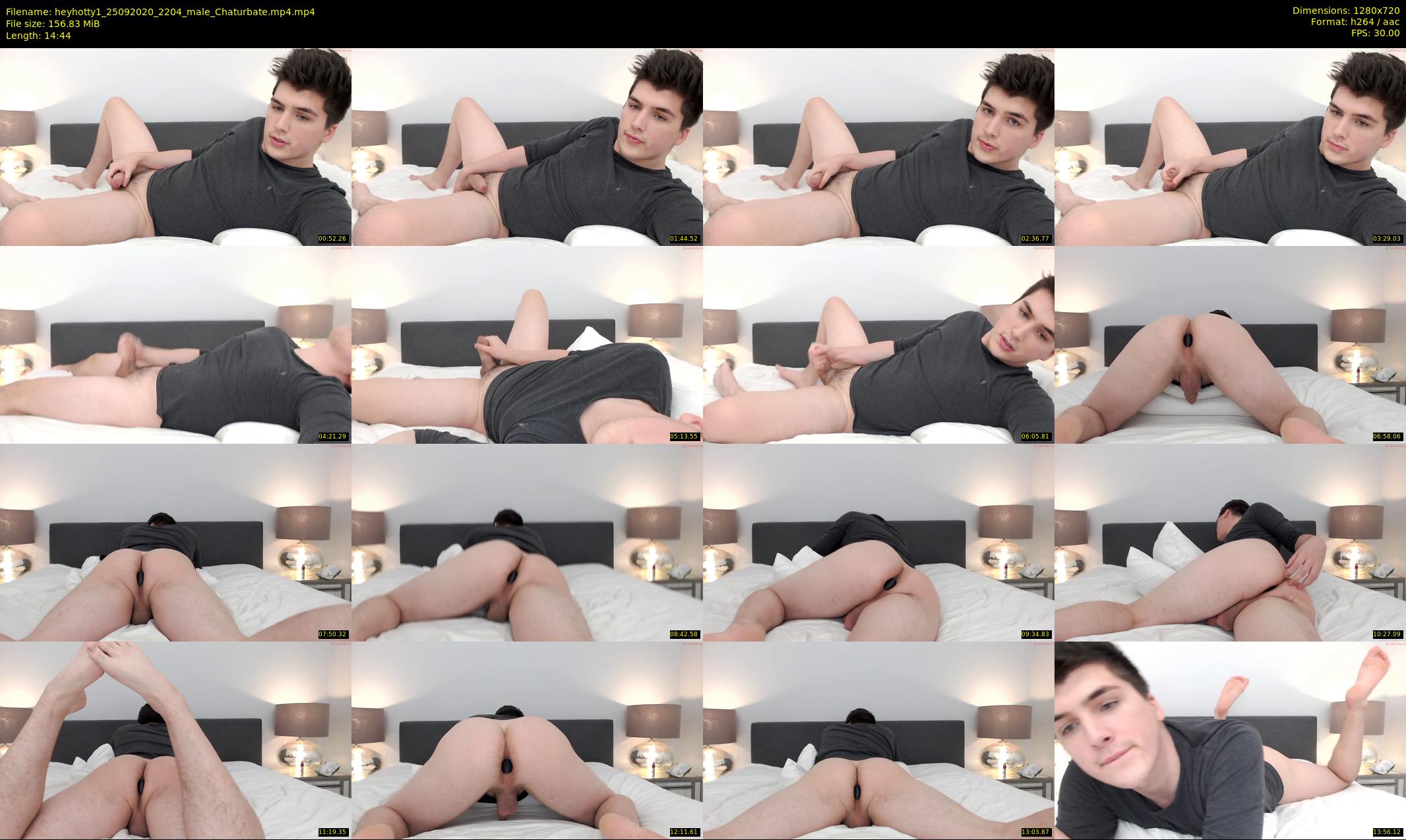 heyhotty1 — 15 minute Chaturbate male cam show recording, 720p, Sep 25, 2020