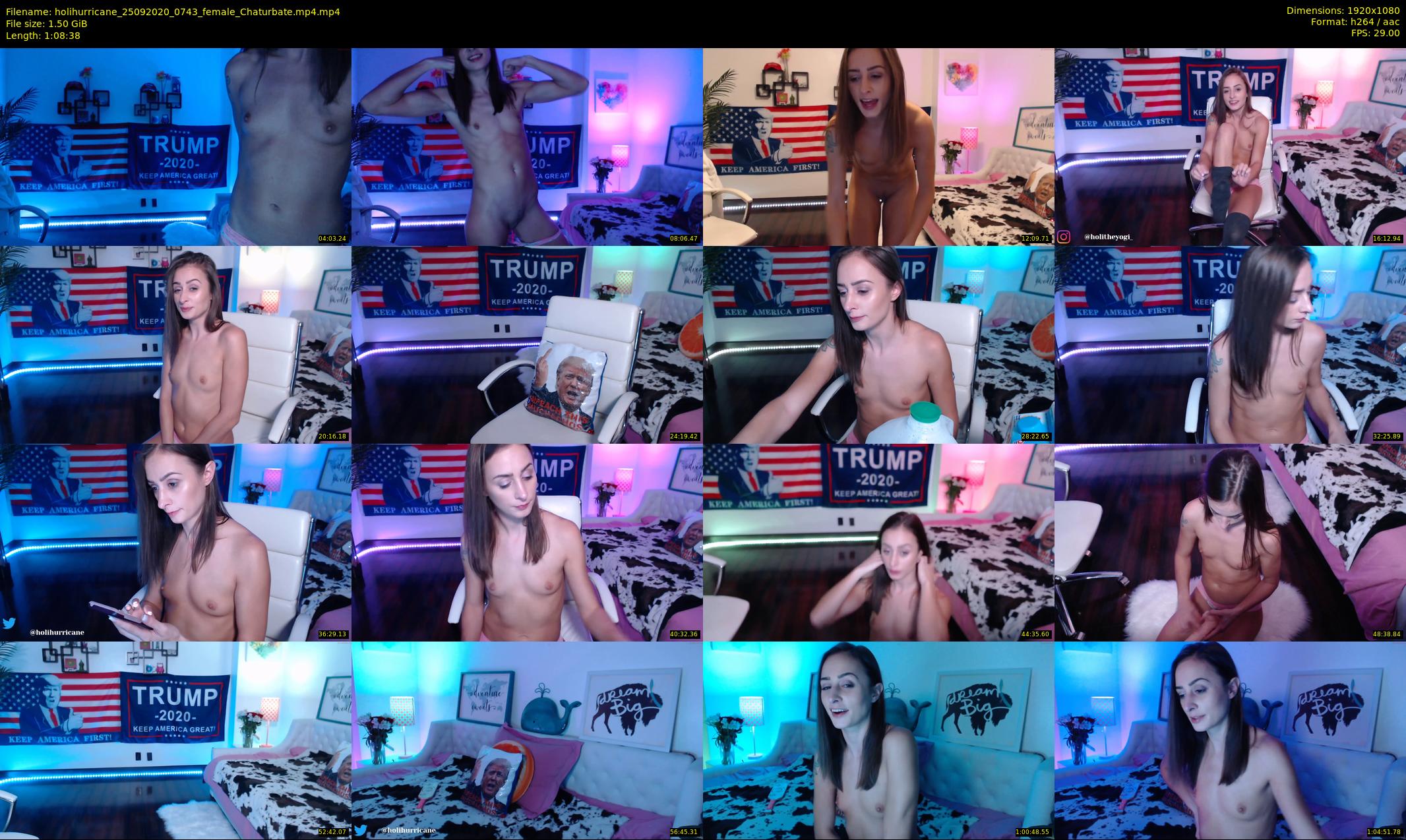 holihurricane — 69 minute Chaturbate female cam show recording, 1080p, Sep 25, 2020