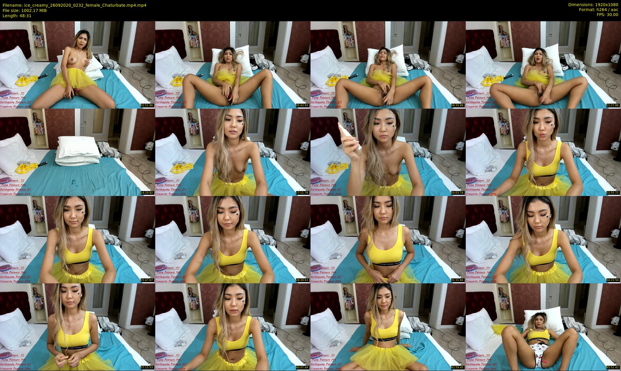 ice_creamy — 49 minute Chaturbate female cam show recording, 1080p, Sep 26, 2020