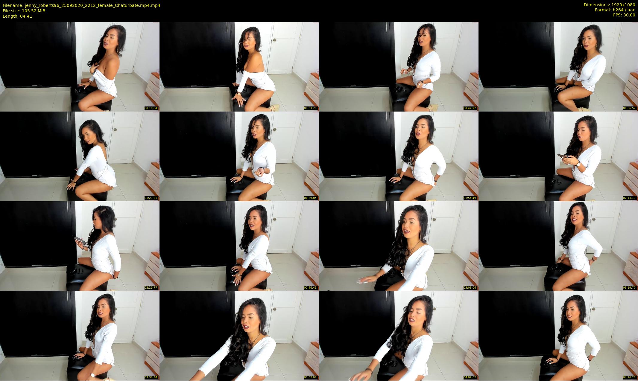 jenny_roberts96 — 5 minute Chaturbate female cam show recording, 1080p, Sep 25, 2020