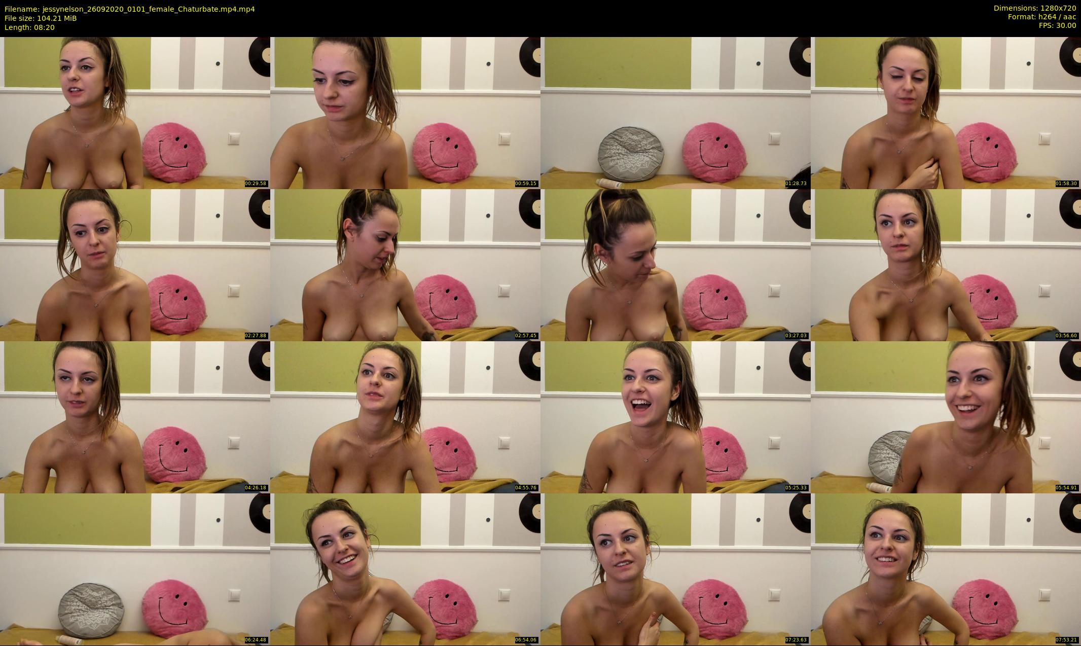 jessynelson — 9 minute Chaturbate female cam show recording, 720p, Sep 26, 2020