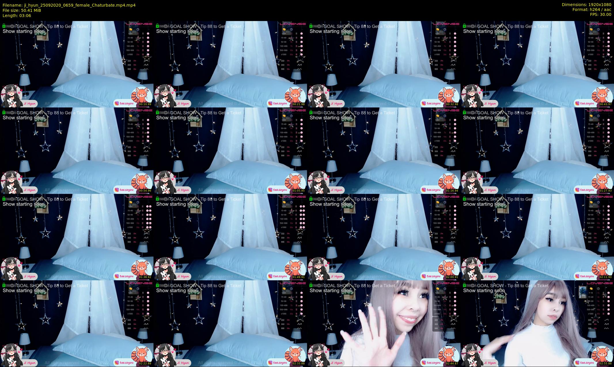 ji_hyun — 4 minute Chaturbate female cam show recording, 1080p, Sep 25, 2020