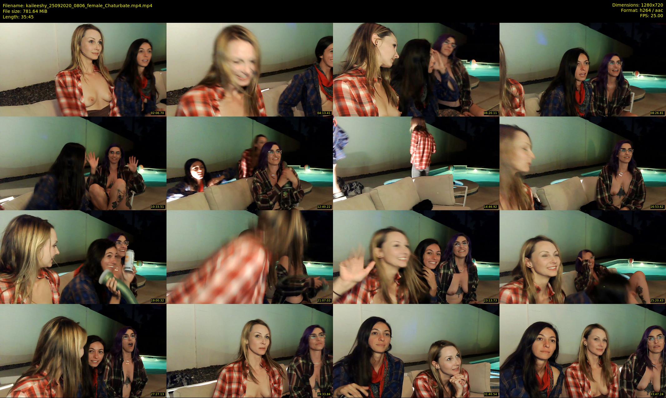 kaileeshy — 36 minute Chaturbate female cam show recording, 720p, Sep 25, 2020