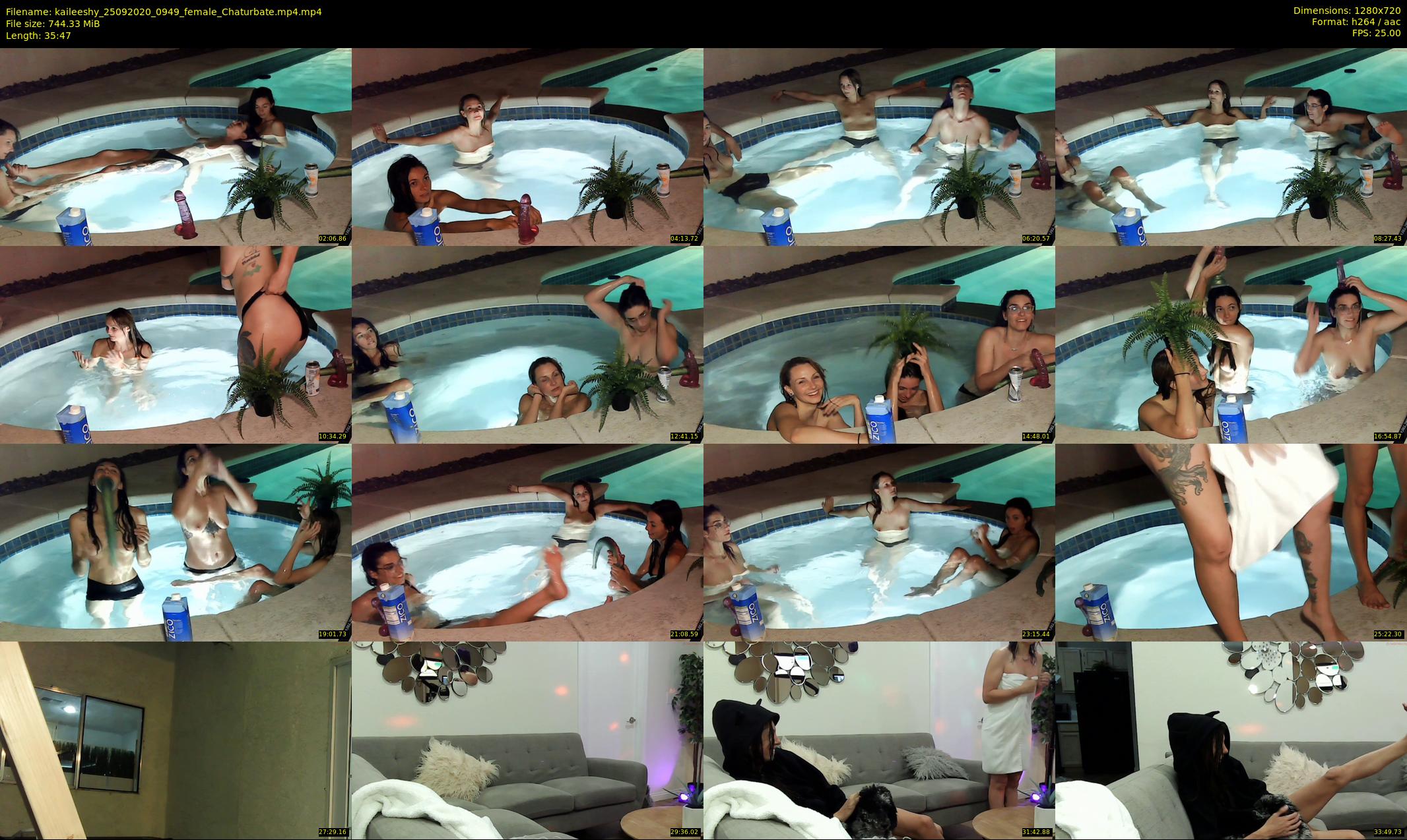 kaileeshy — 36 minute Chaturbate female cam show recording, 720p, Sep 25, 2020