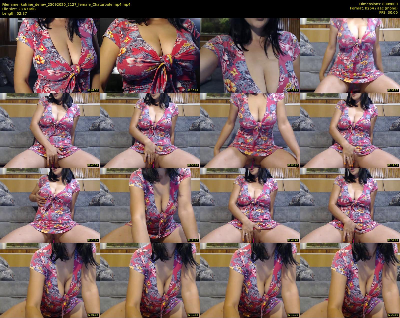 katrine_denev — 3 minute Chaturbate female cam show recording, 480p, Sep 25, 2020