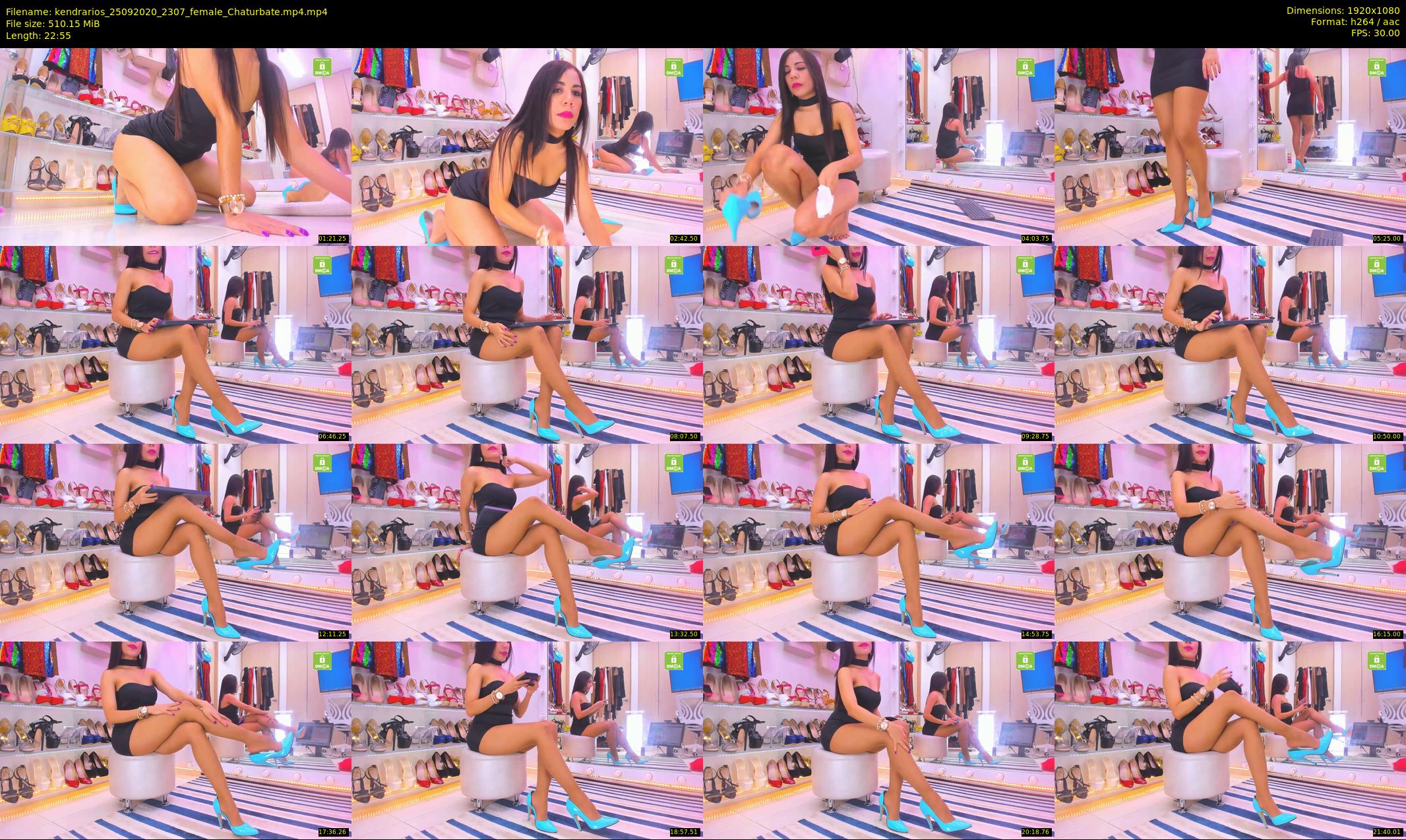 kendrarios — 23 minute Chaturbate female cam show recording, 1080p, Sep 25, 2020