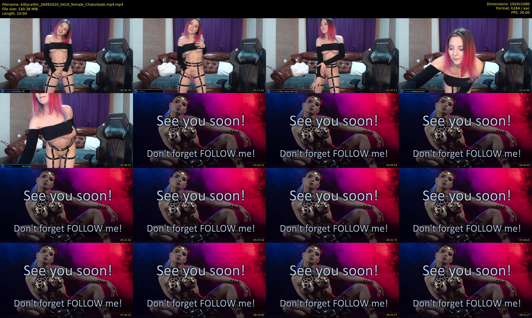 kittycaitlin — 11 minute Chaturbate female cam show recording, 1080p, Sep 26, 2020