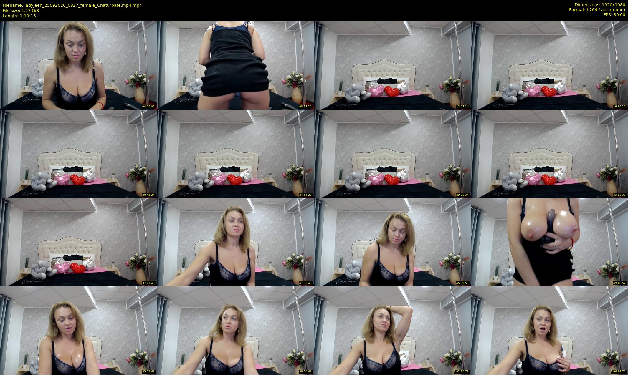 ladyjeen — 71 minute Chaturbate female cam show recording, 1080p, Sep 25, 2020