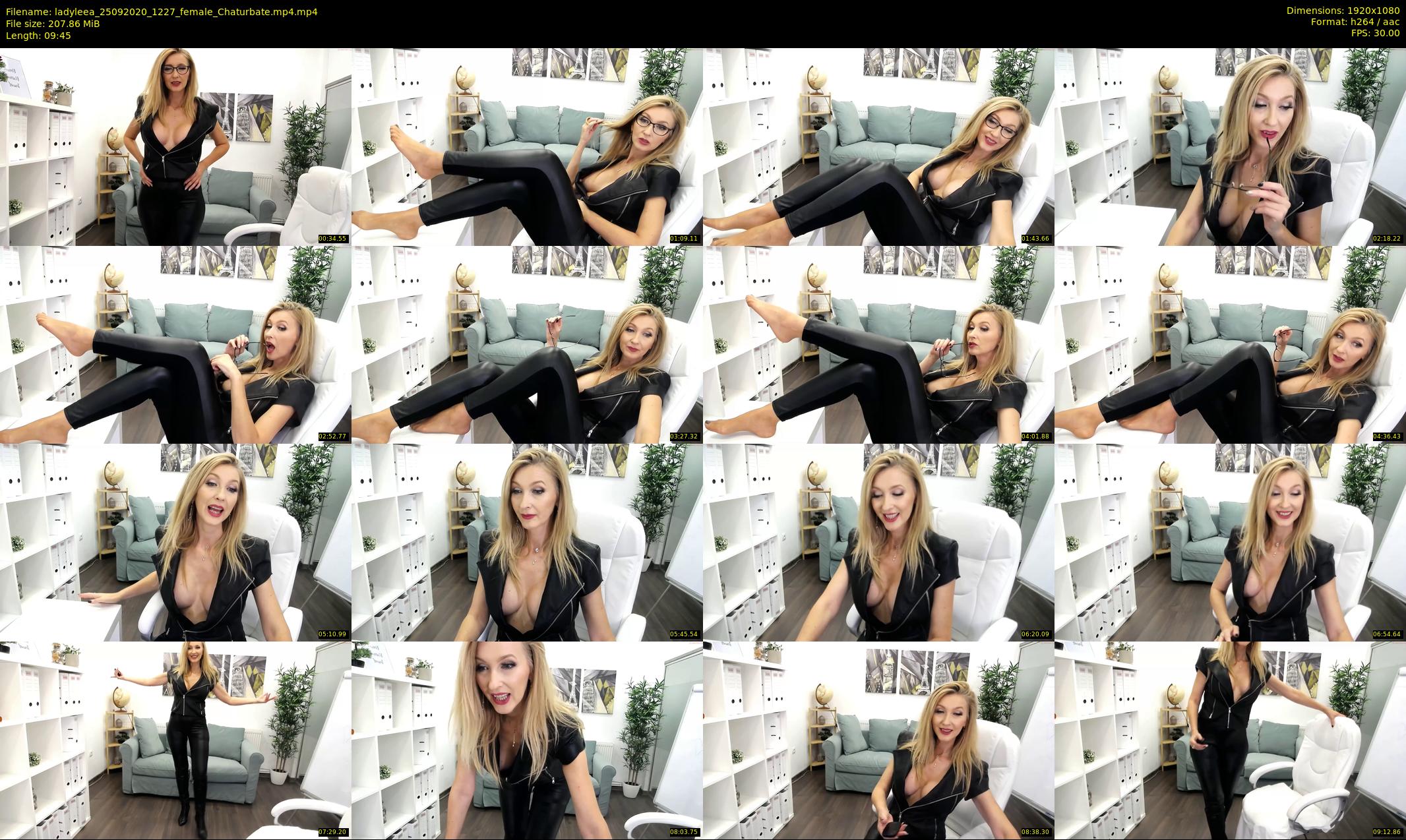 ladyleea — 10 minute Chaturbate female cam show recording, 1080p, Sep 25, 2020