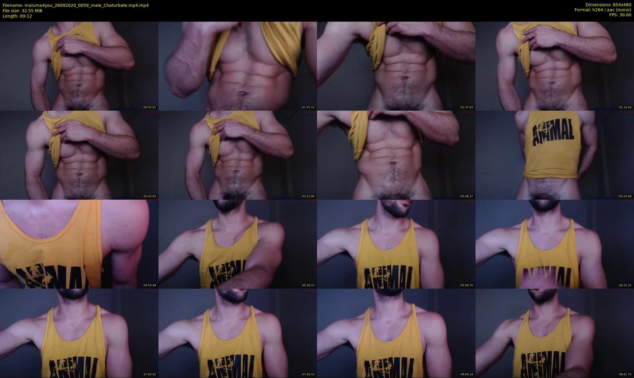 maluma4you — 10 minute Chaturbate male cam show recording, 480p, Sep 26, 2020
