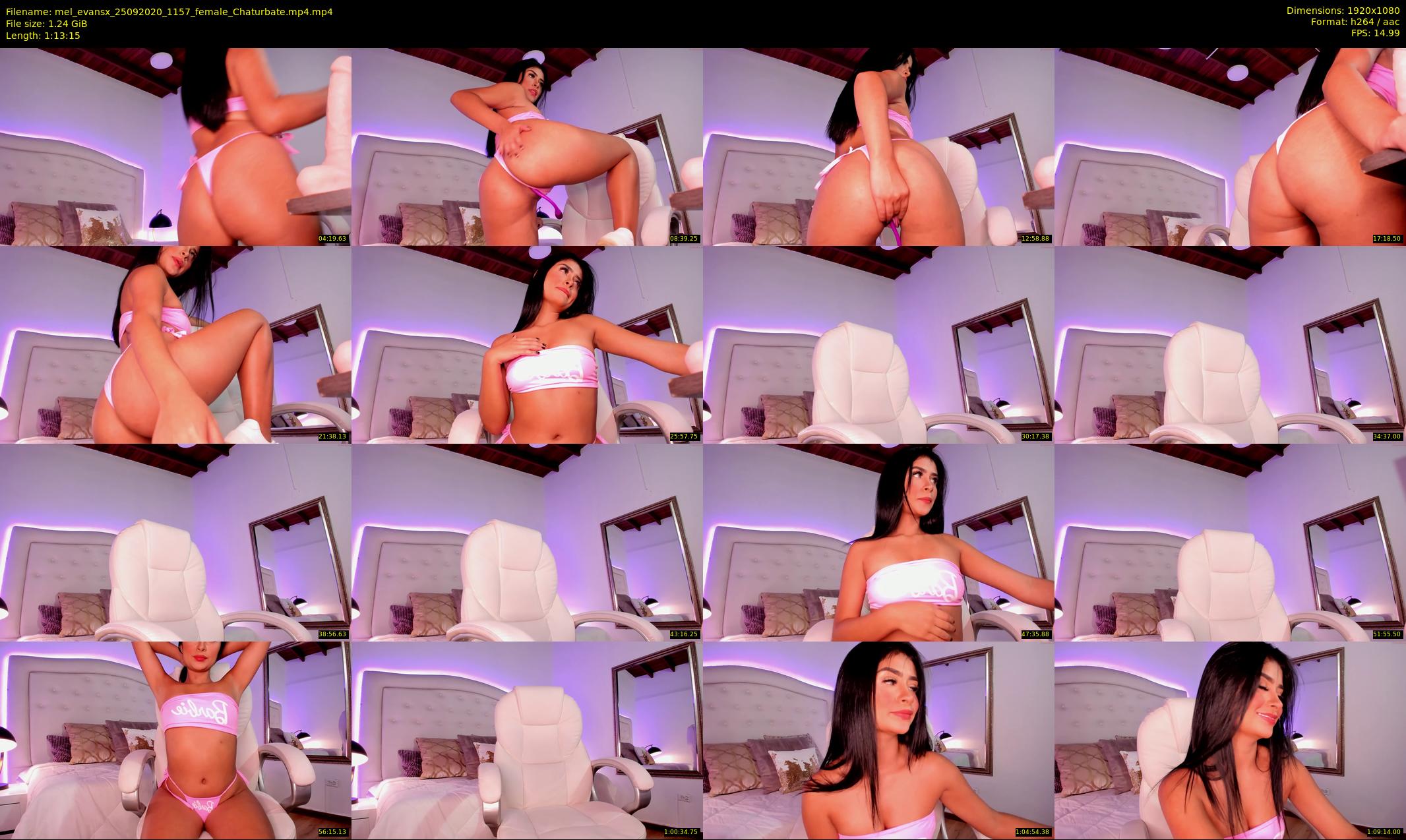 mel_evansx — 74 minute Chaturbate female cam show recording, 1080p, Sep 25, 2020