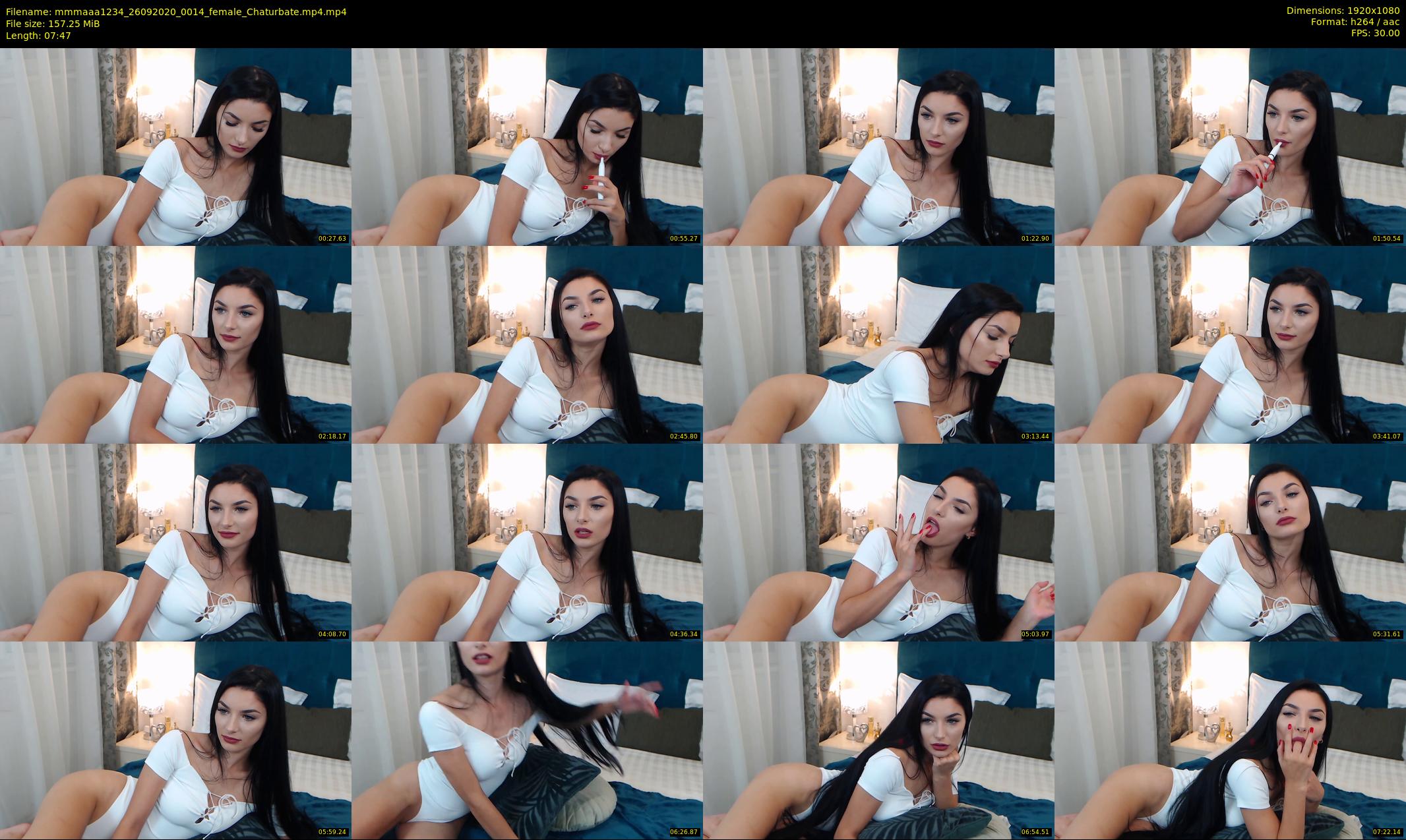 mmmaaa1234 — 8 minute Chaturbate female cam show recording, 1080p, Sep 26, 2020