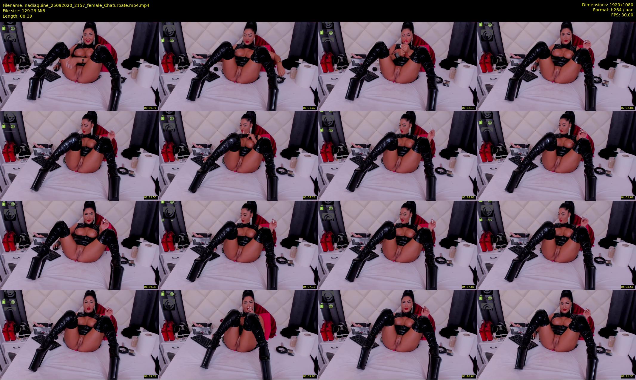 nadiaquine — 9 minute Chaturbate female cam show recording, 1080p, Sep 25, 2020