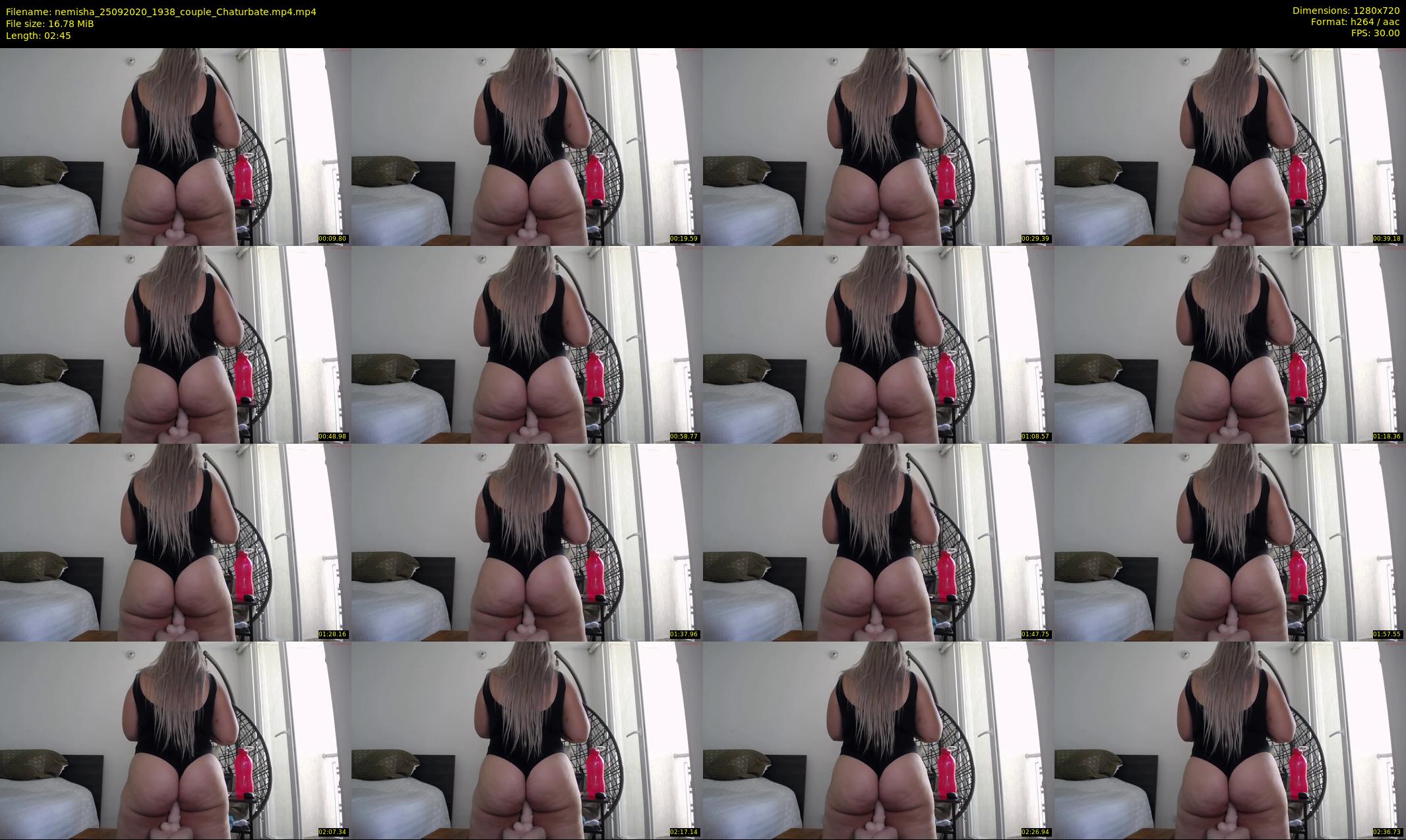 nemisha — 3 minute Chaturbate female cam show recording, 720p, Sep 25, 2020