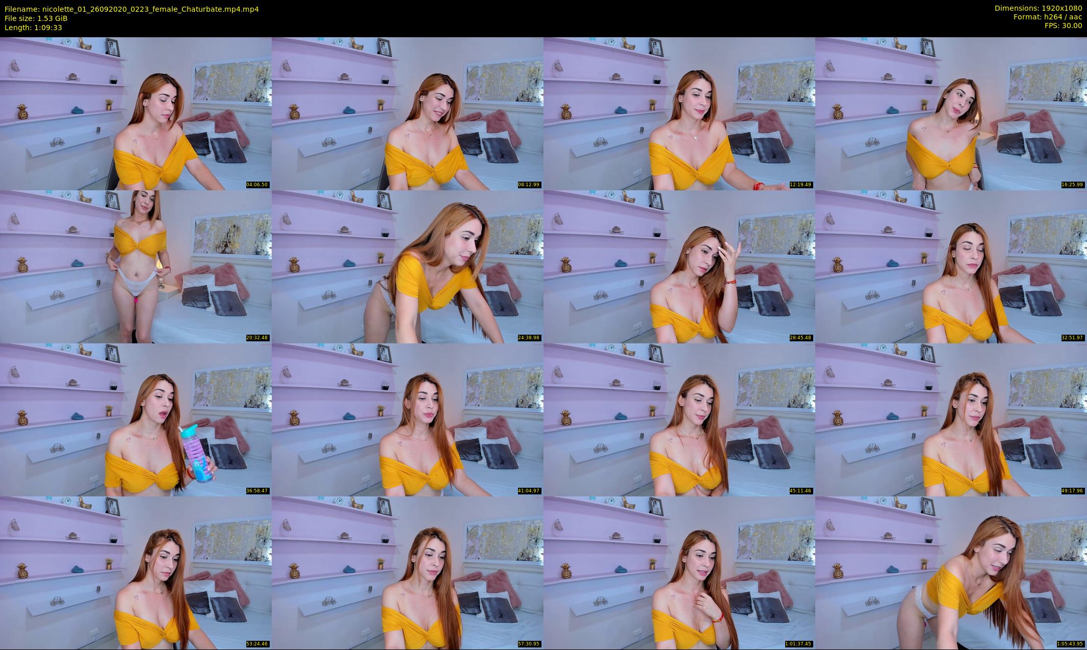 nicolette_01 — 70 minute Chaturbate female cam show recording, 1080p, Sep 26, 2020